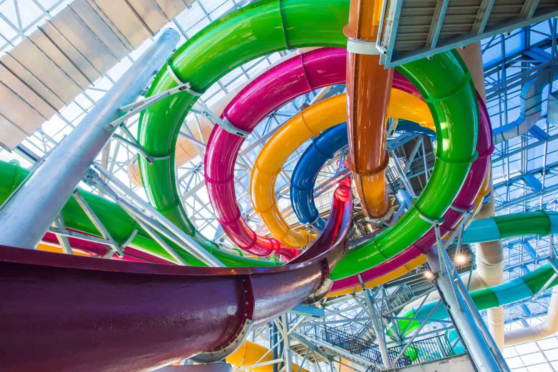 Epic Waters Indoor Waterpark Spiral