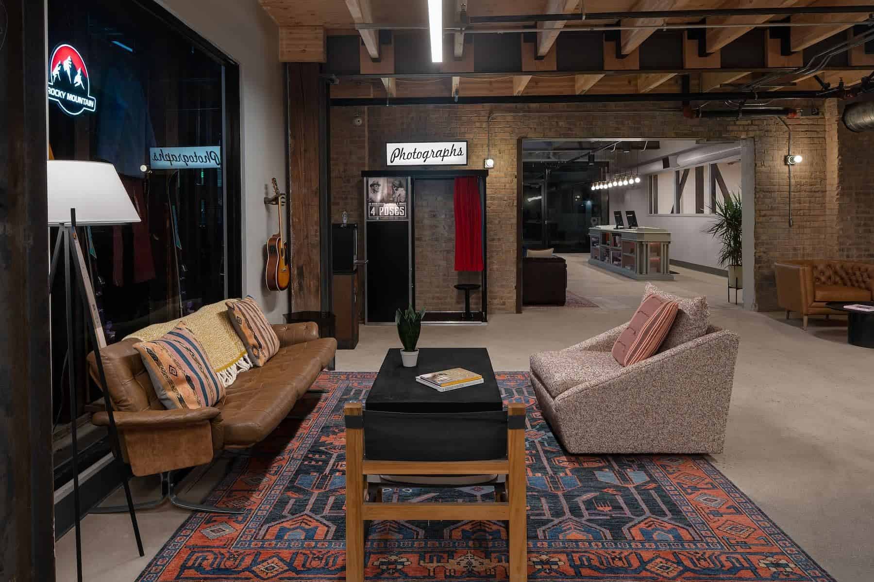 Evo Hotel Lobby Area