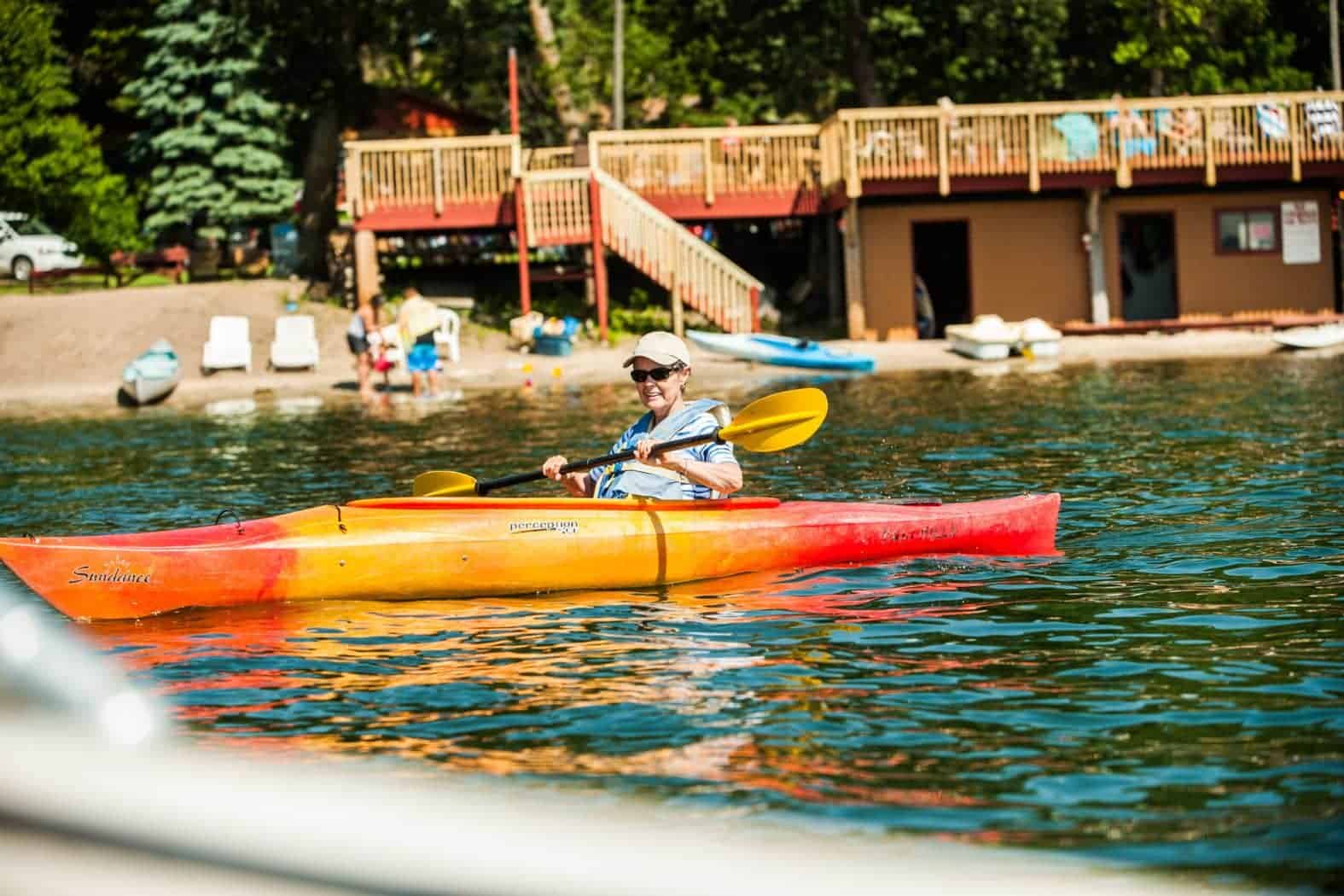 Fair Hills Resort Detroit Lakes Minnesota Kayak