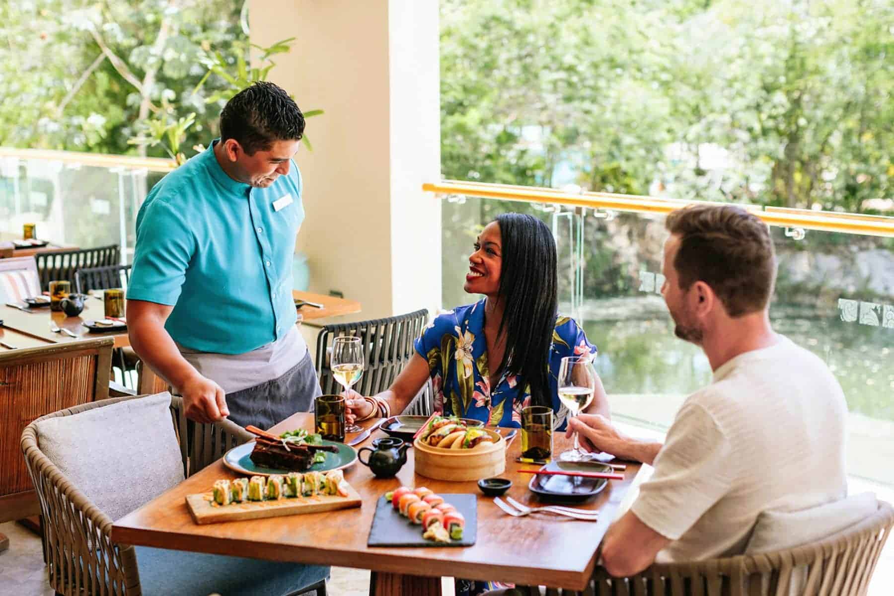 Fairmont Mayakoba Food Table