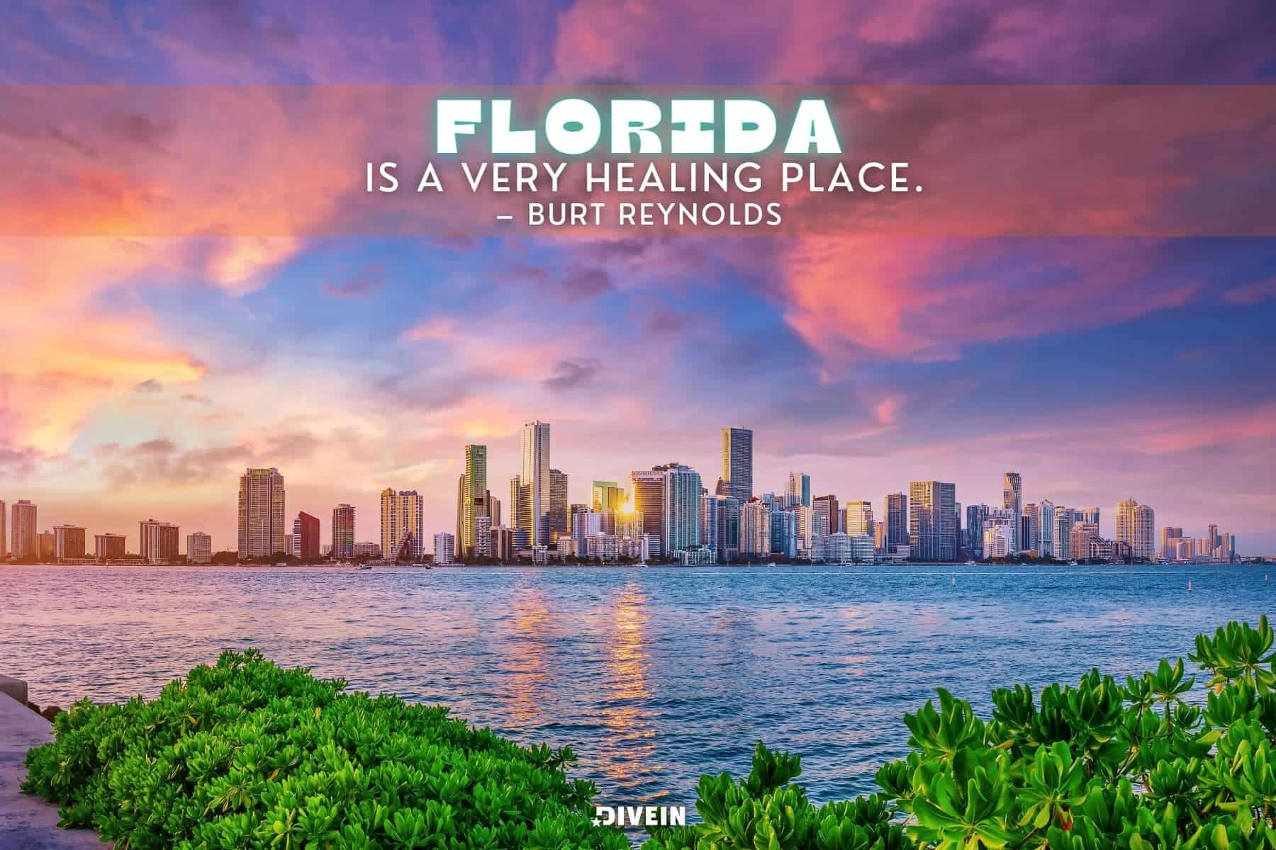 Florida Captions And Quotes For Instagram Healing