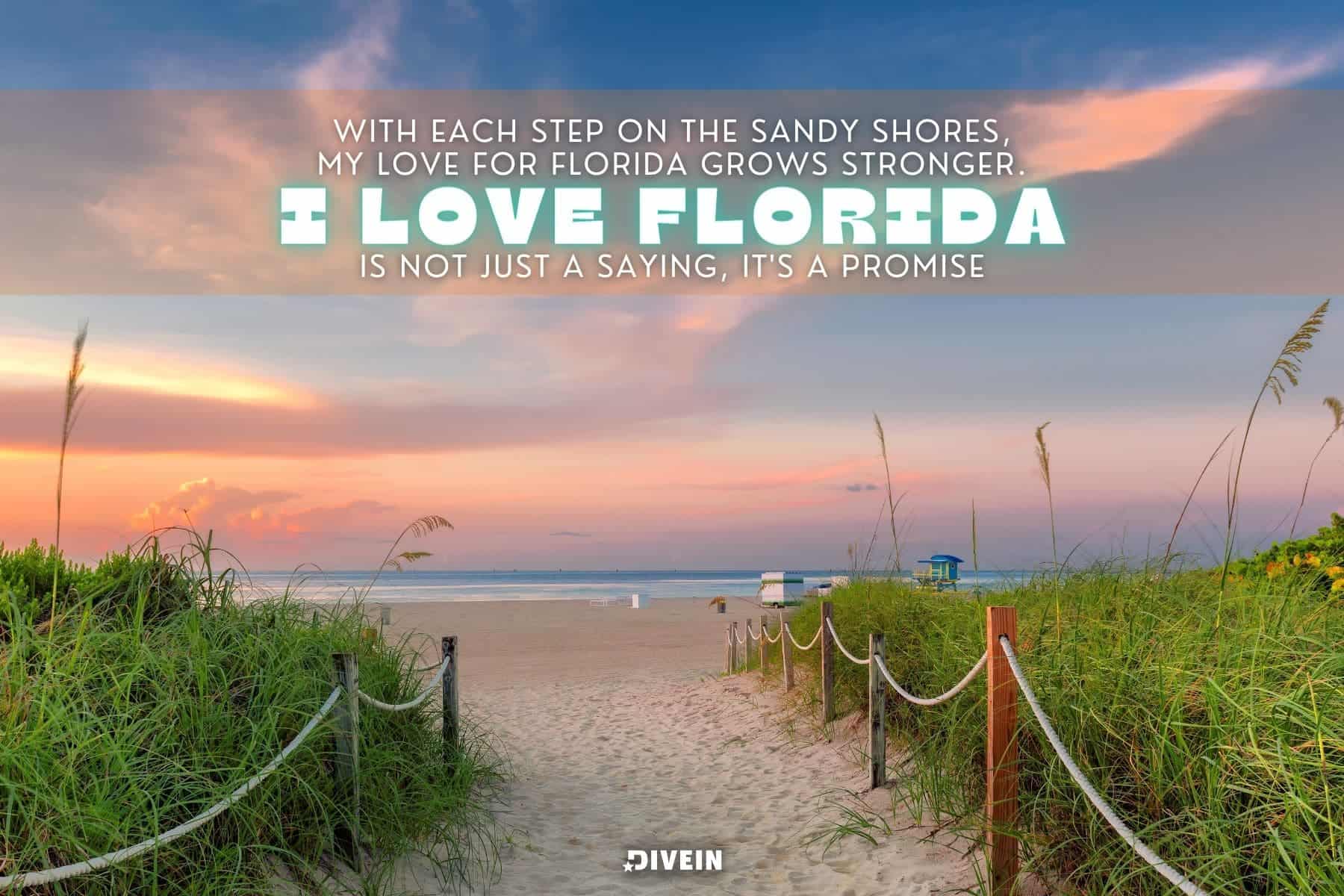 Florida Captions And Quotes For Instagram Love