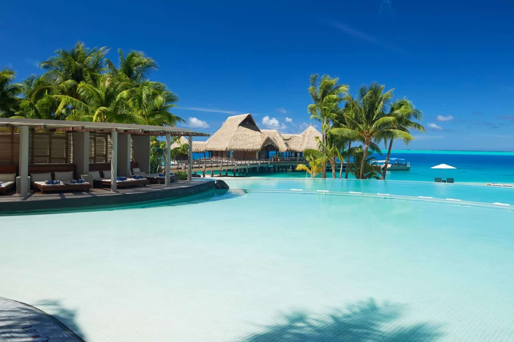 Front View At Conrad Bora Bora Nui