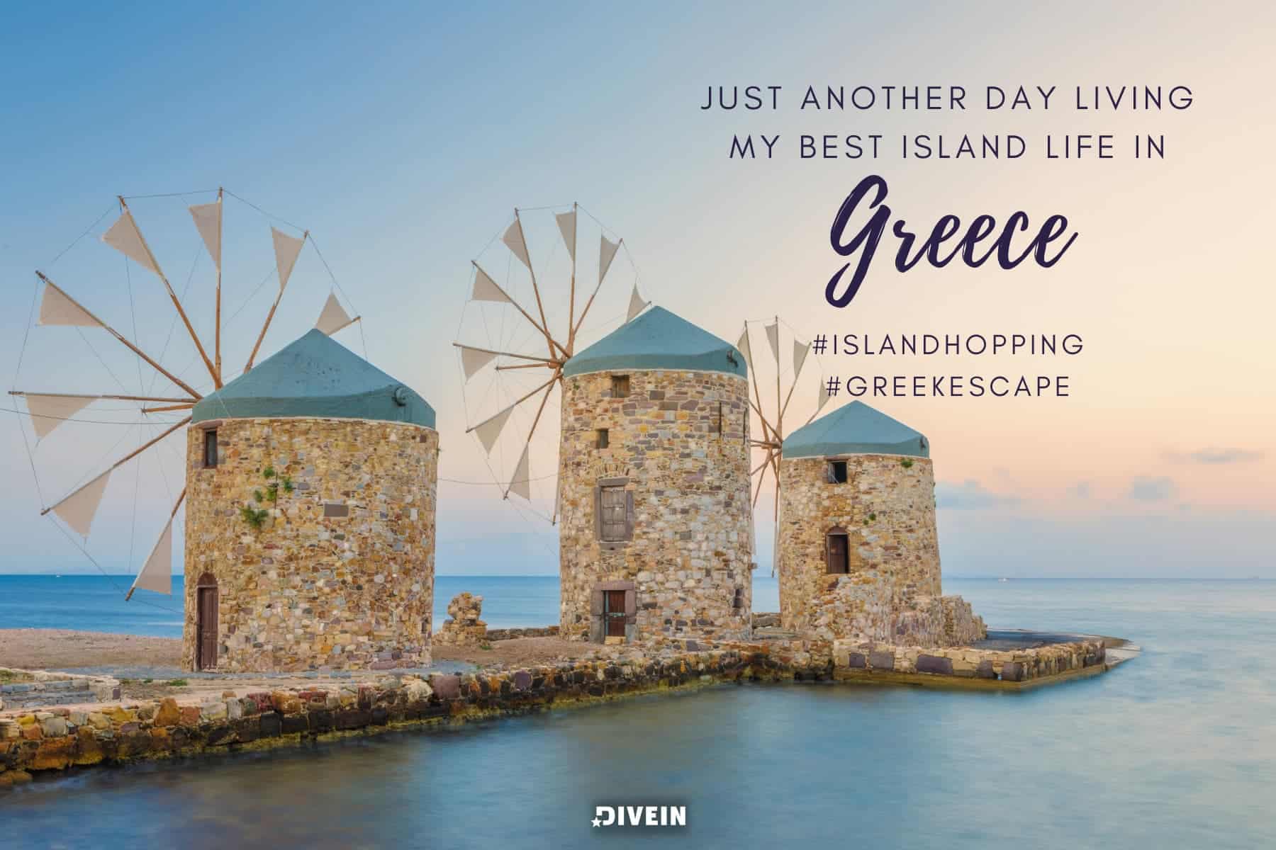 greece selfie captions