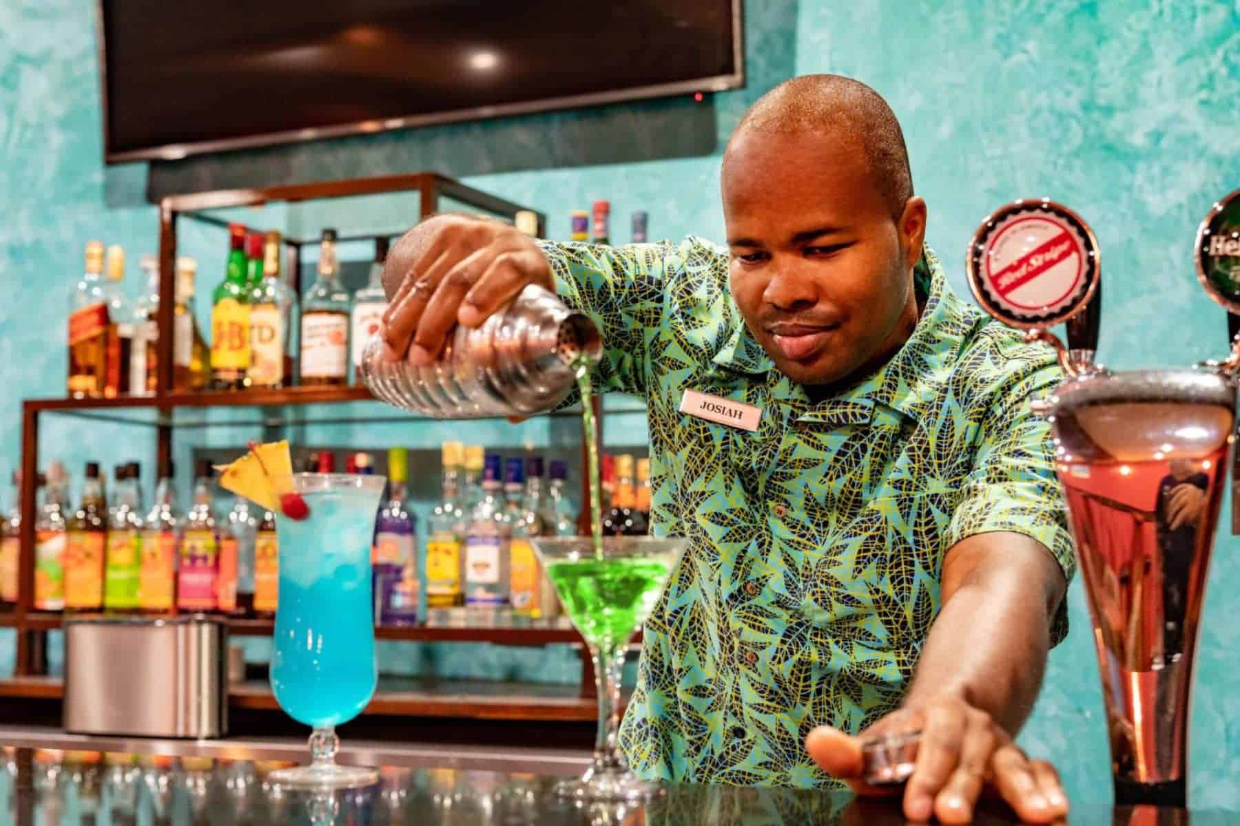 Hilton Rose Hall Jamaica Bartender