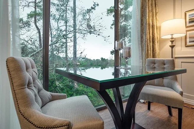 Houstonian Hotel Suite Table For Two