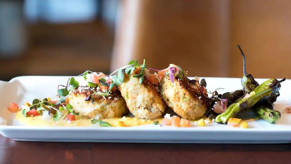 Hyatt Regency Hill Springhouse Crab Cakes