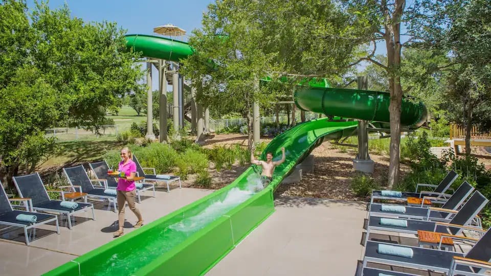 Hyatt Regency Hill Waterslide
