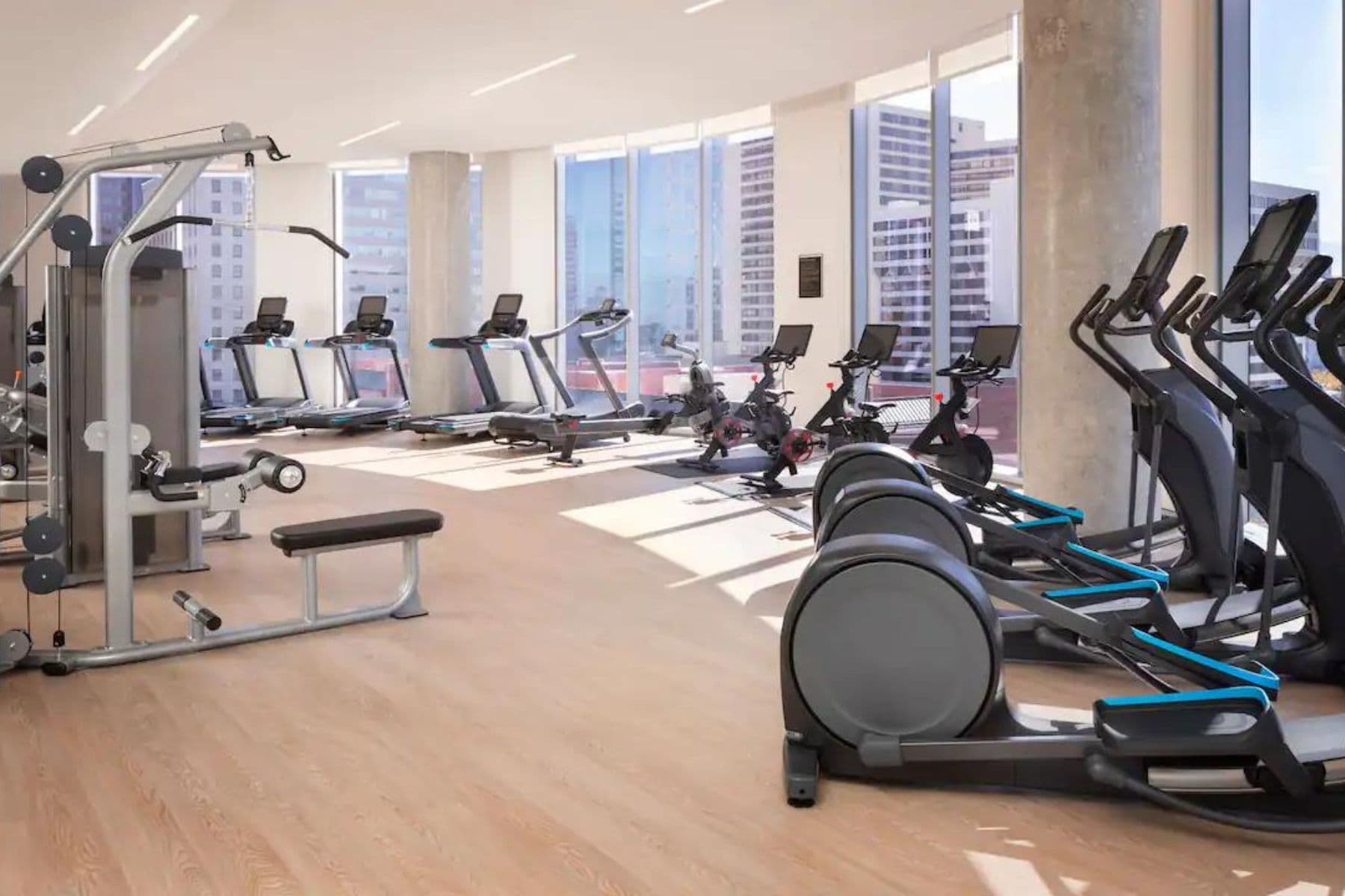 Hyatt Regency Salt Lake City Gym