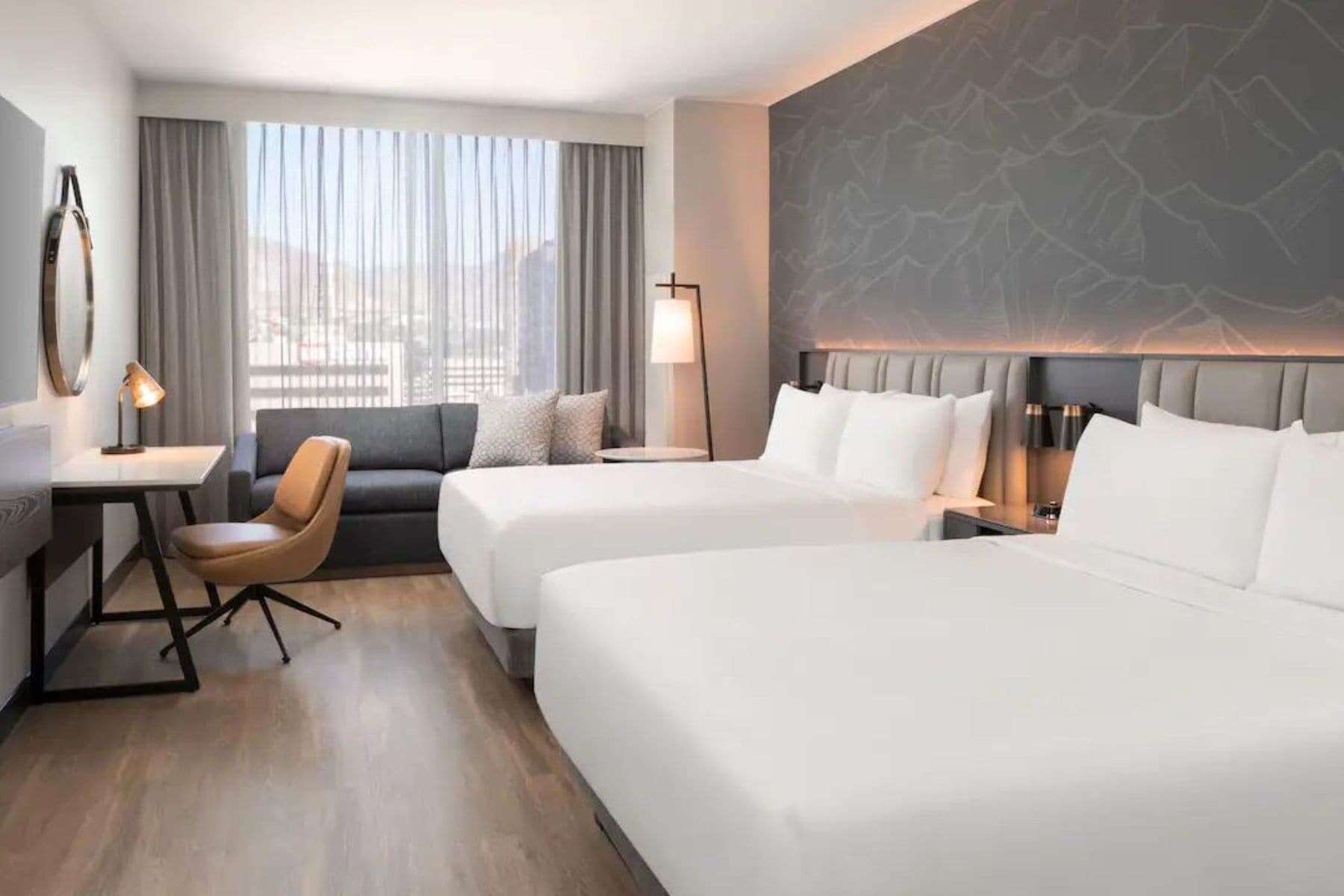 Hyatt Regency Salt Lake City Side Bed