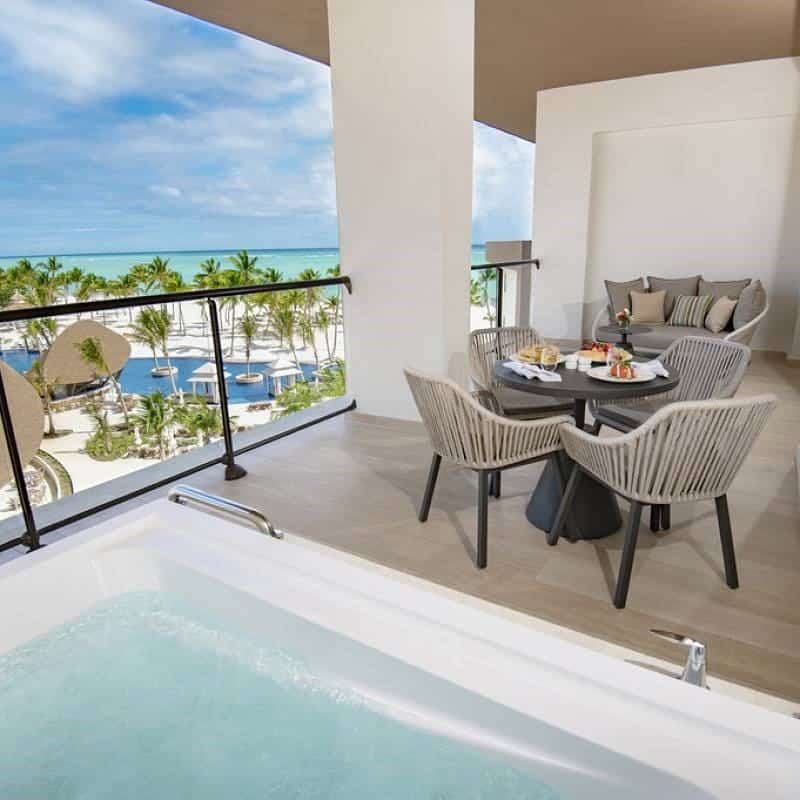 Hyatt Ziva Cap Cana Ocean View One Bedroom Master Suite Terrace