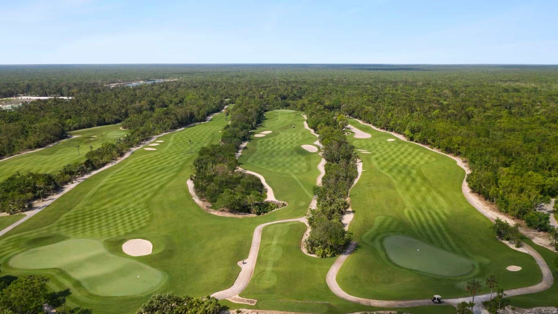 Iberostar Grand Paraiso Golf Course Aerial
