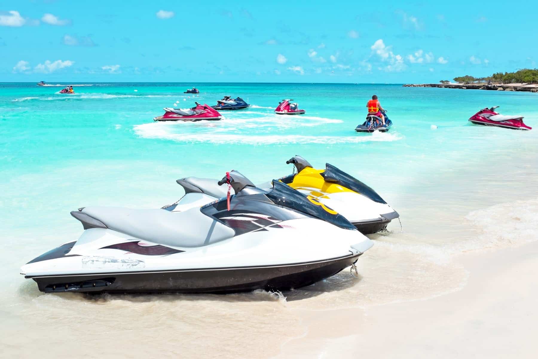 Jet Skiing in Aruba