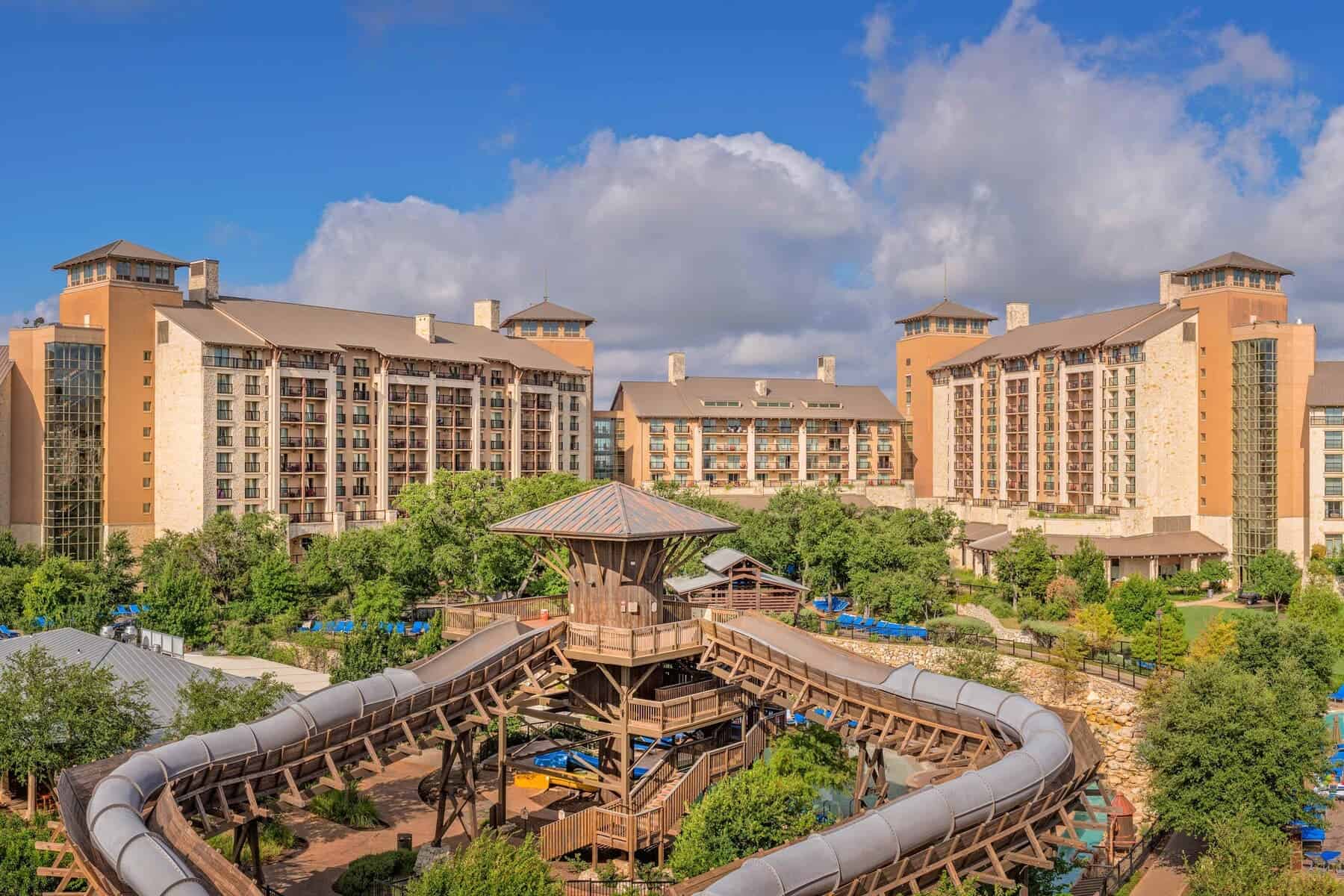 Jw Marriott San Antonio Water Park Aerial View