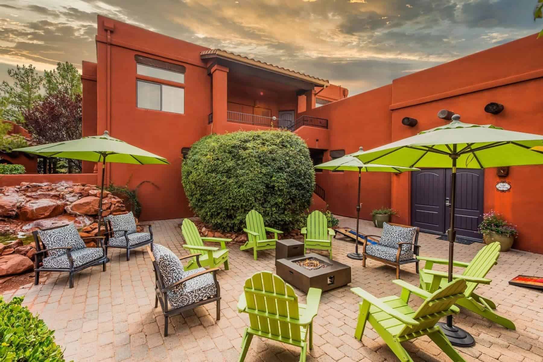 Las Posadas Of Sedona Bonfire