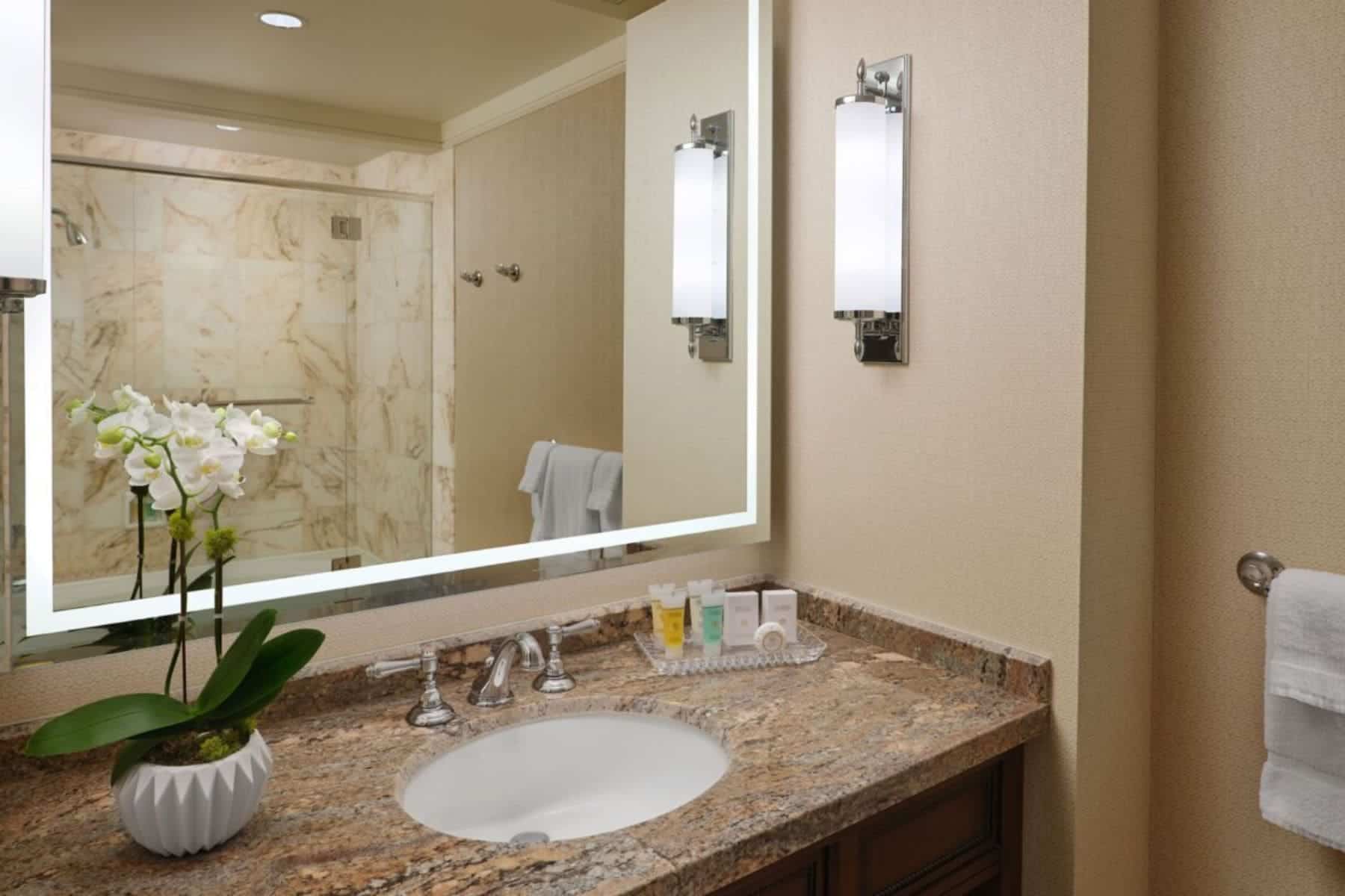 Little America Hotel Bathroom