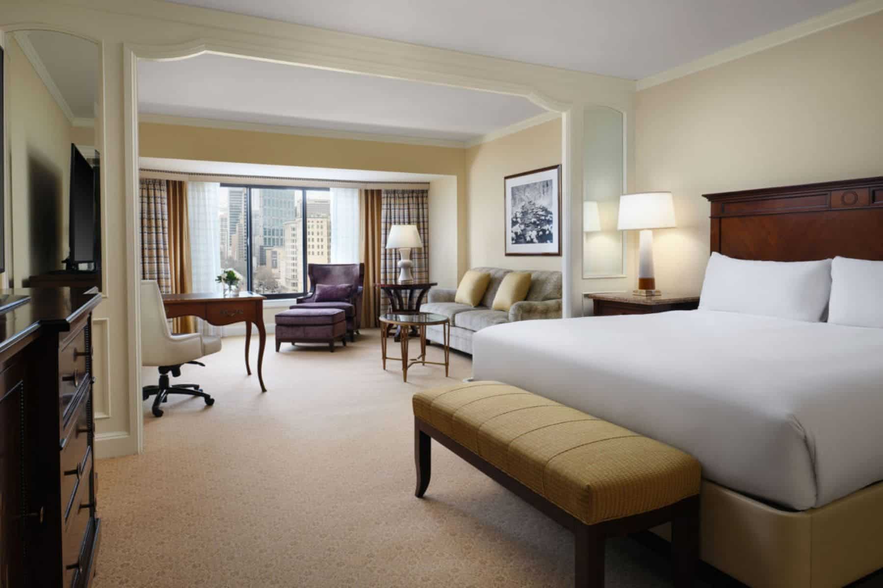 Little America Hotel Bed