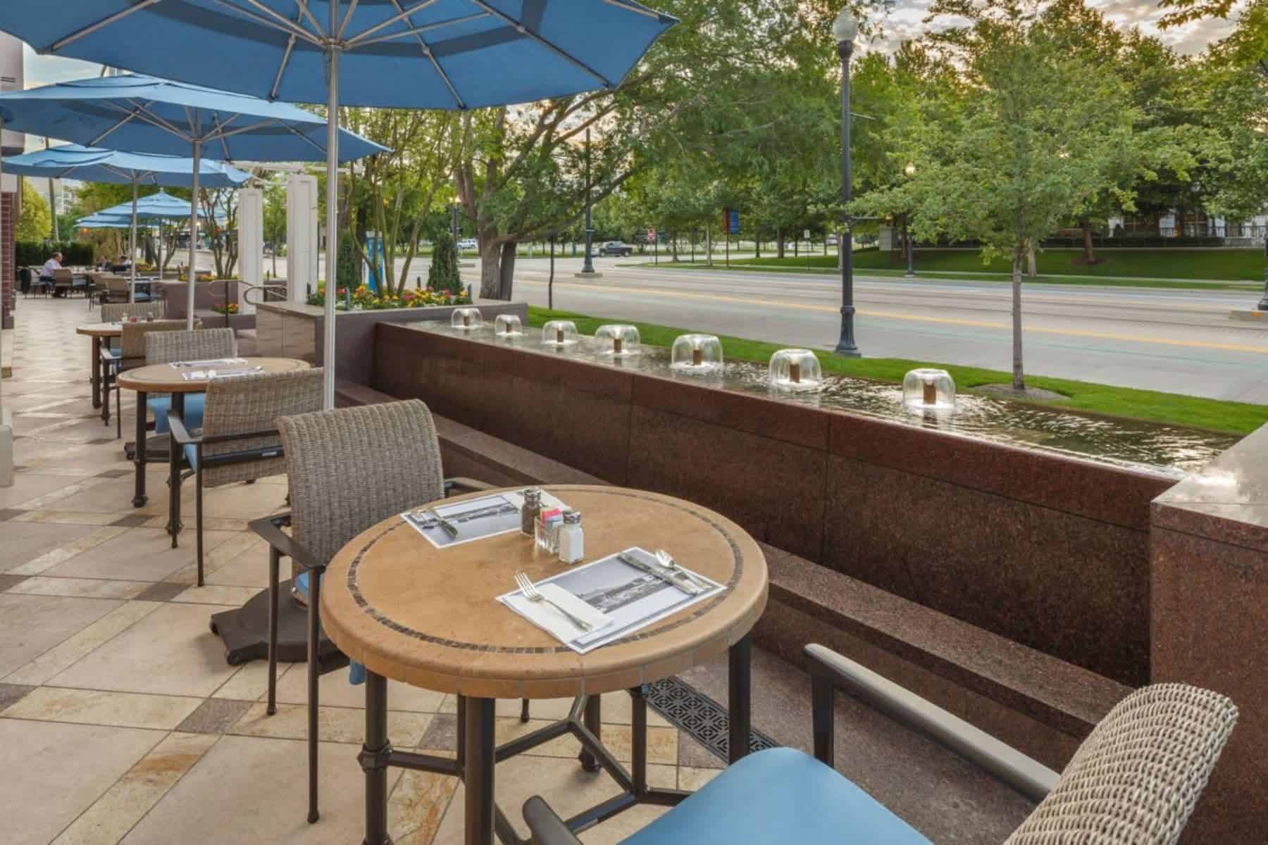 Little America Hotel Patio