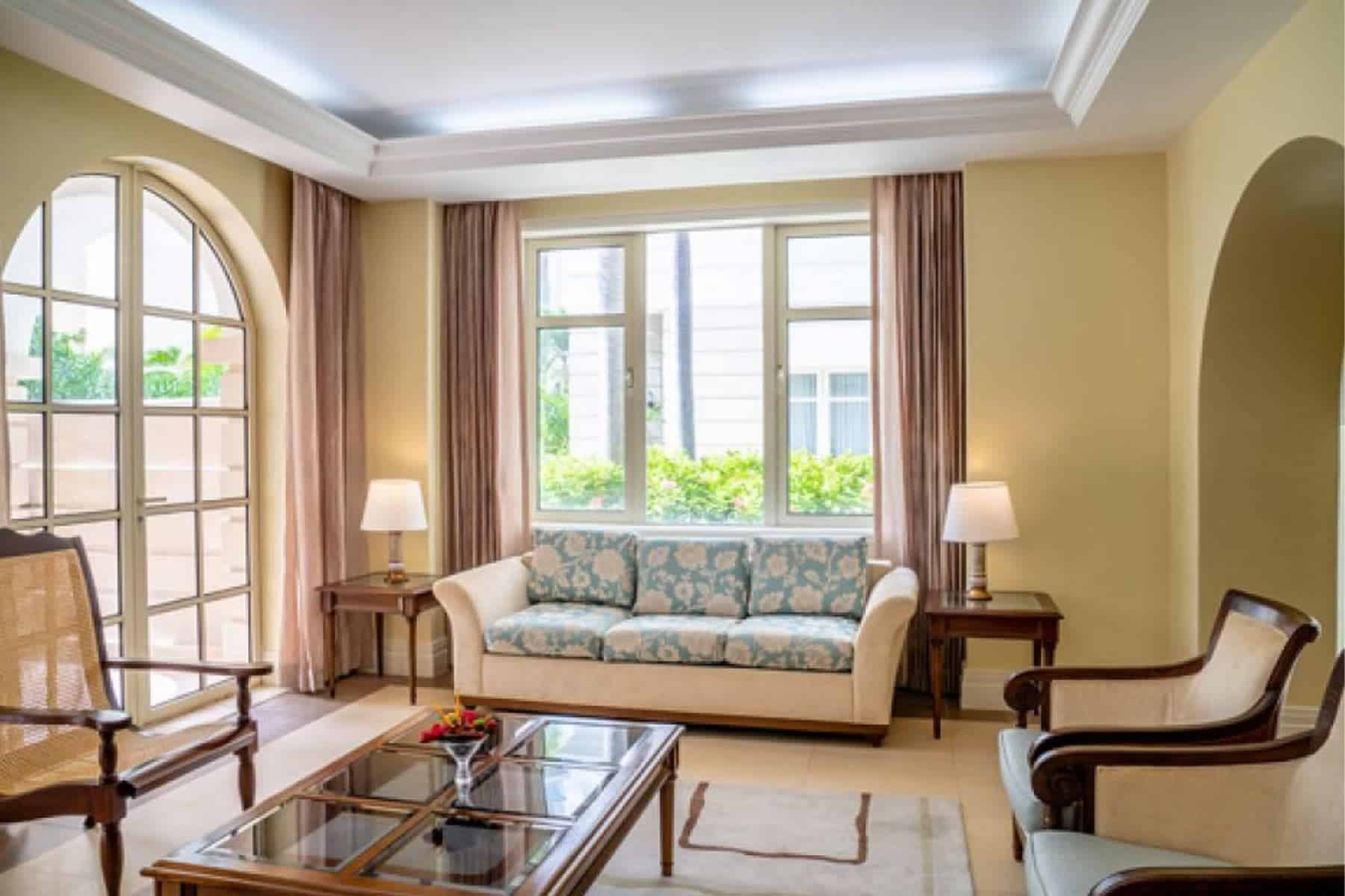 Living Room At Three Bedroom Butler Villa