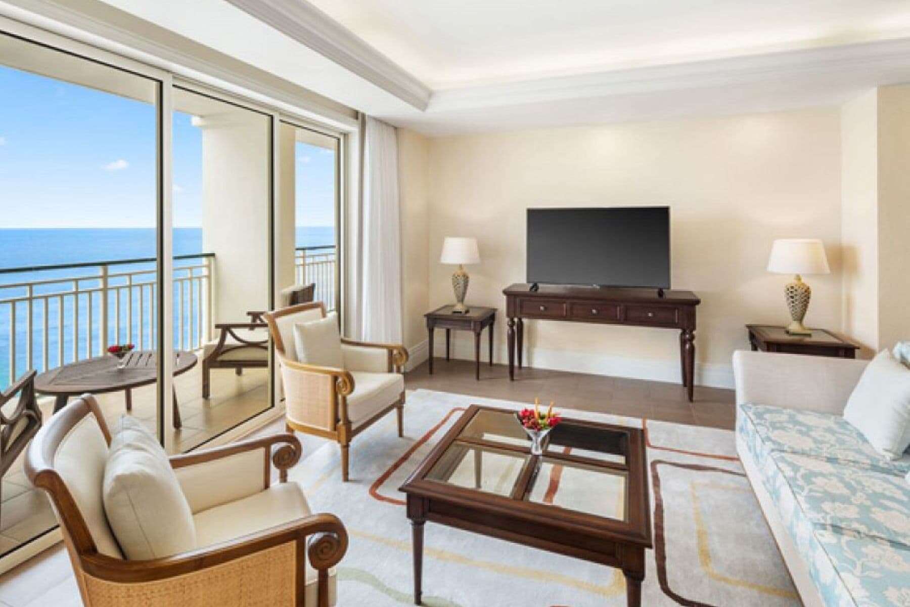 Living Room In Three Bedroom Butler Suite