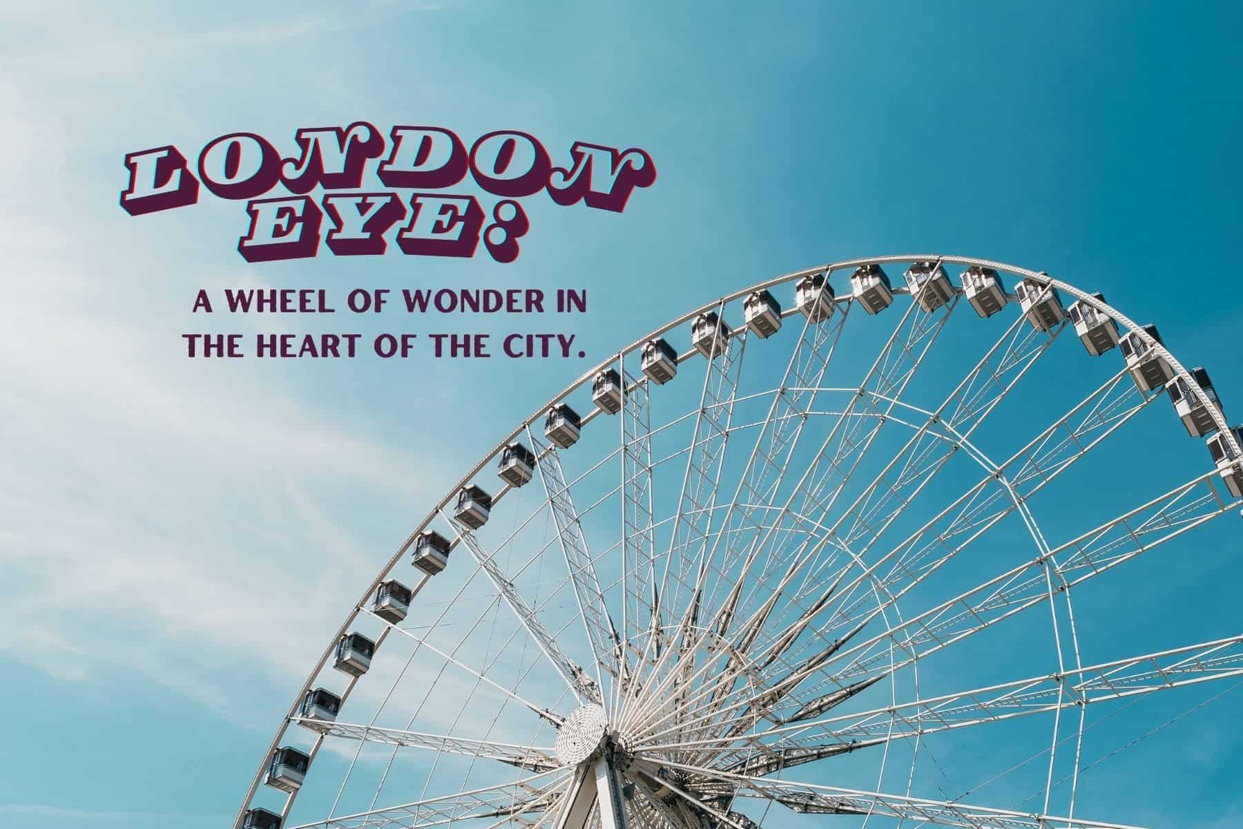 london eye instagram captions