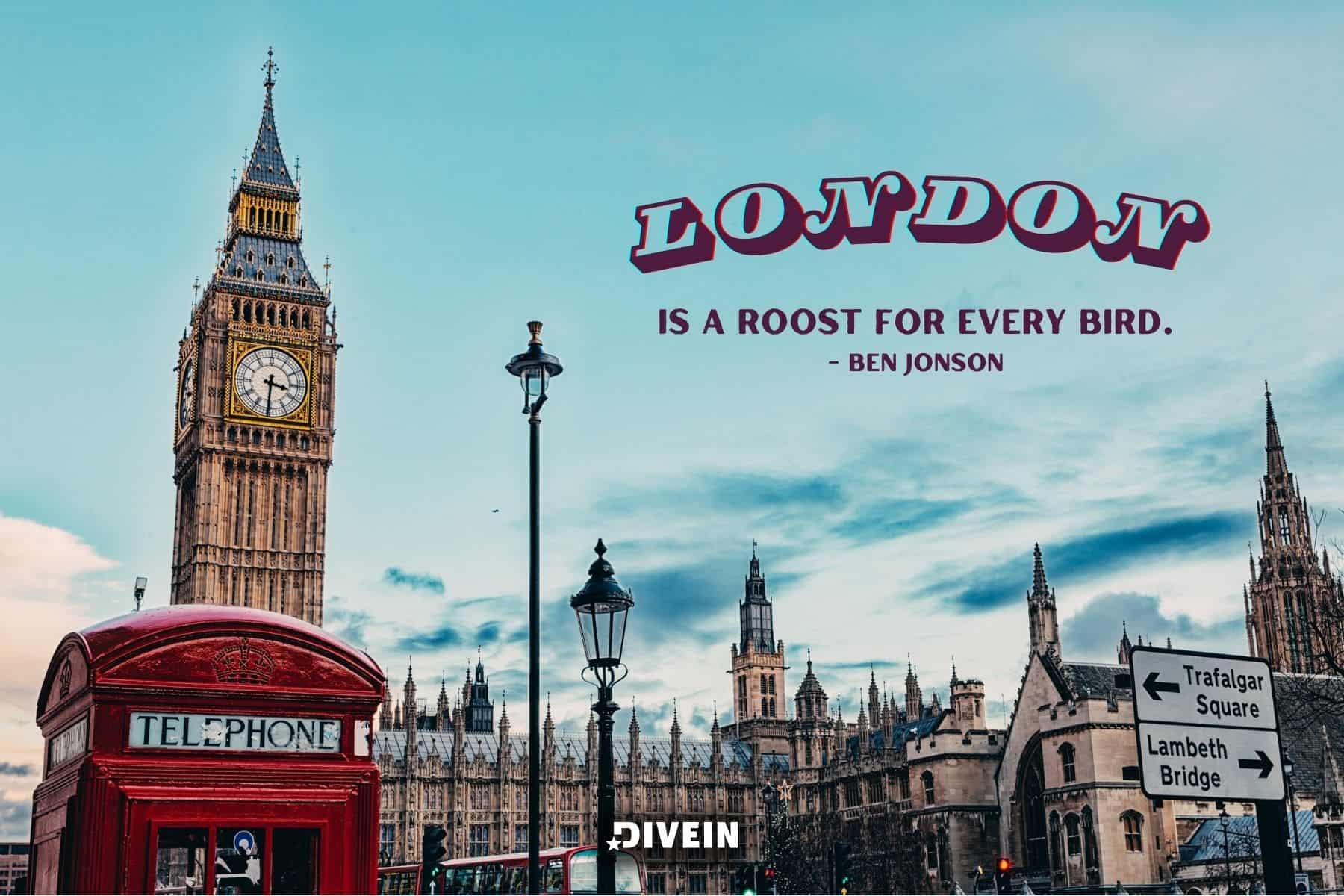 191+ London Quotes \u0026 Captions for Instagram, image size:1800x1200