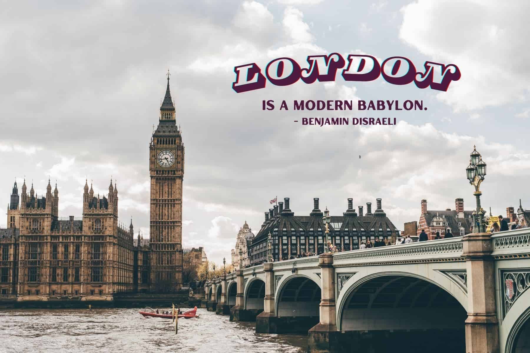 london travel quotes
