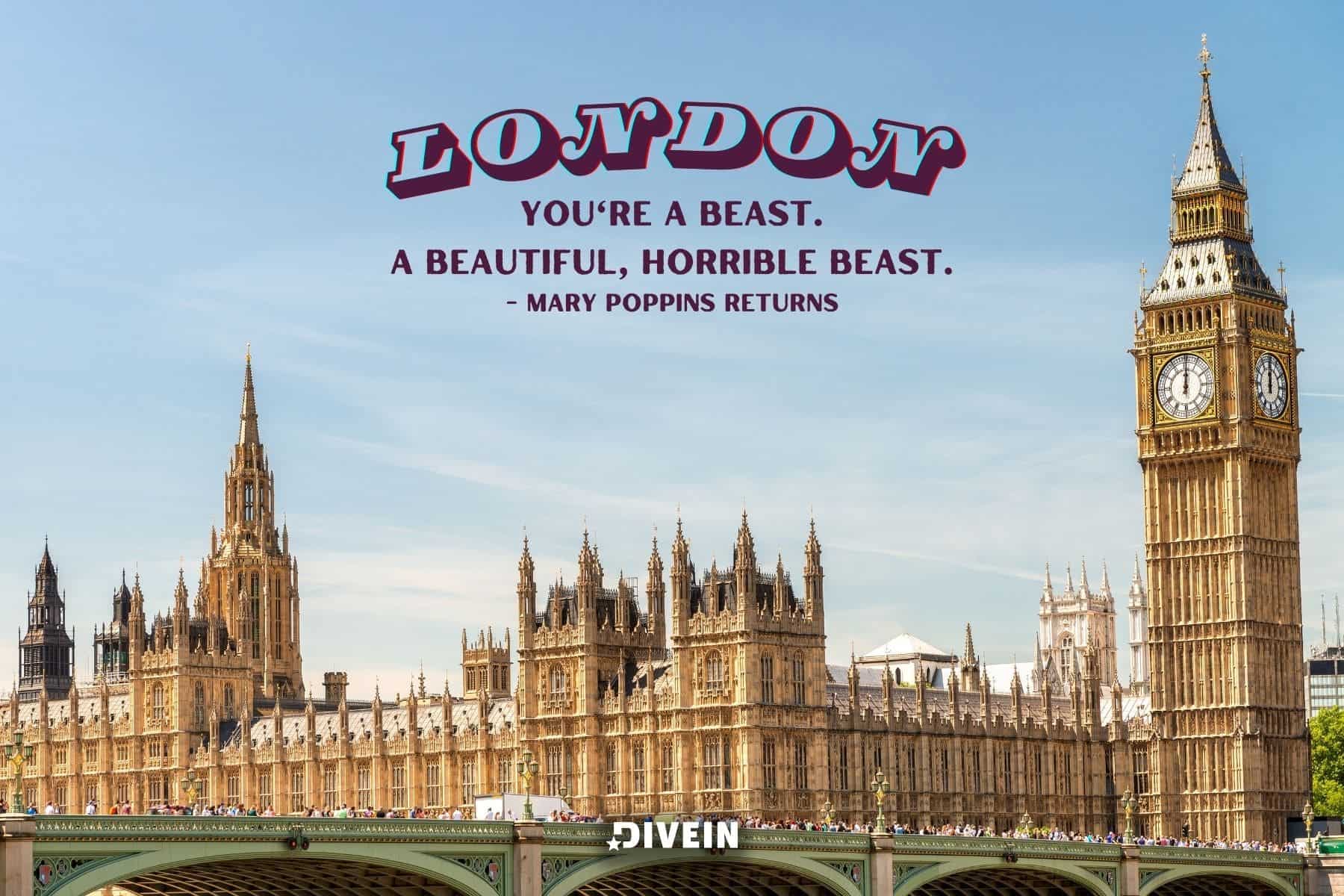 london tv and movie quotes