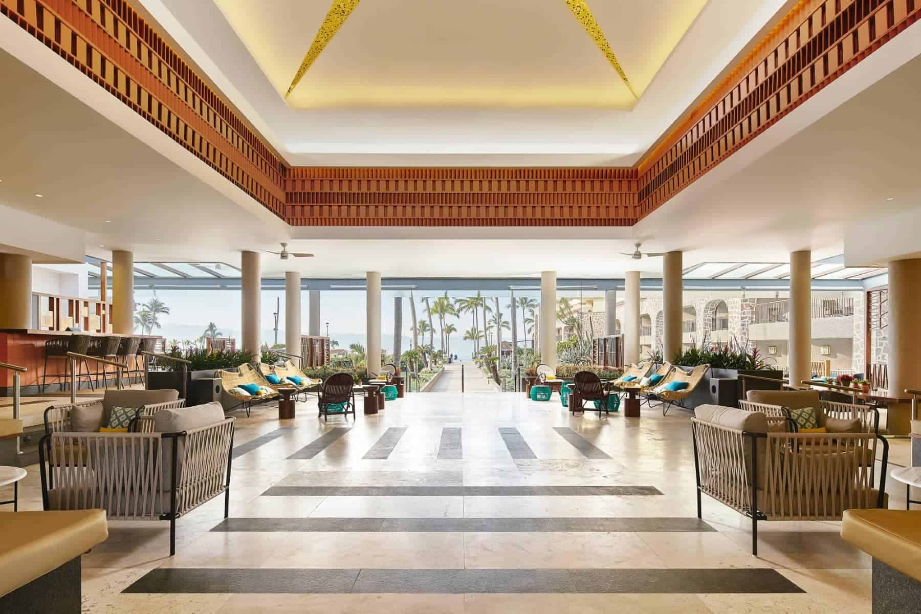 Marriott Puerto Vallarta Resort And Spa Lobby Panoramic View