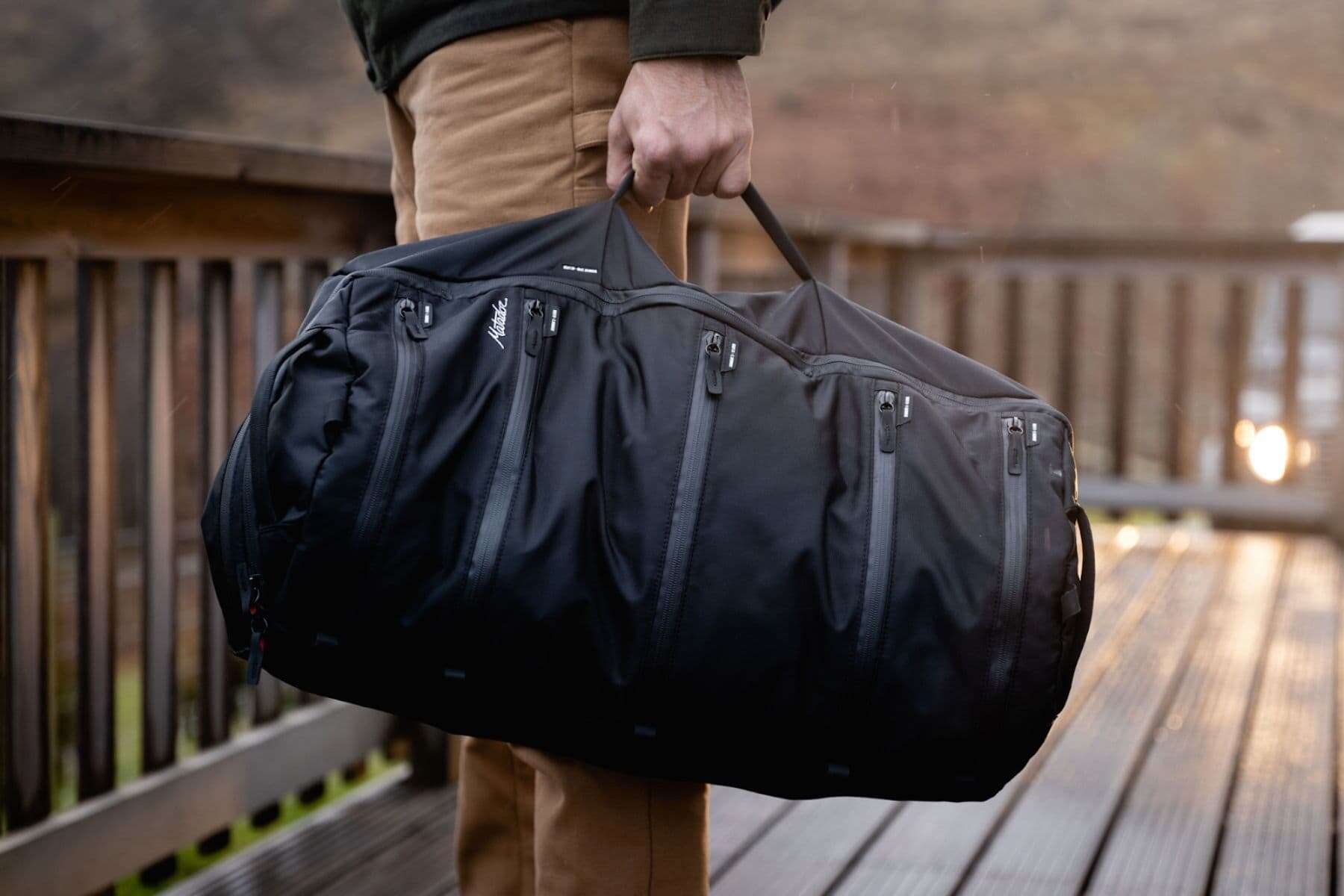 You can carry Matador SEG42 in your hands when you get tired of carrying it on your back