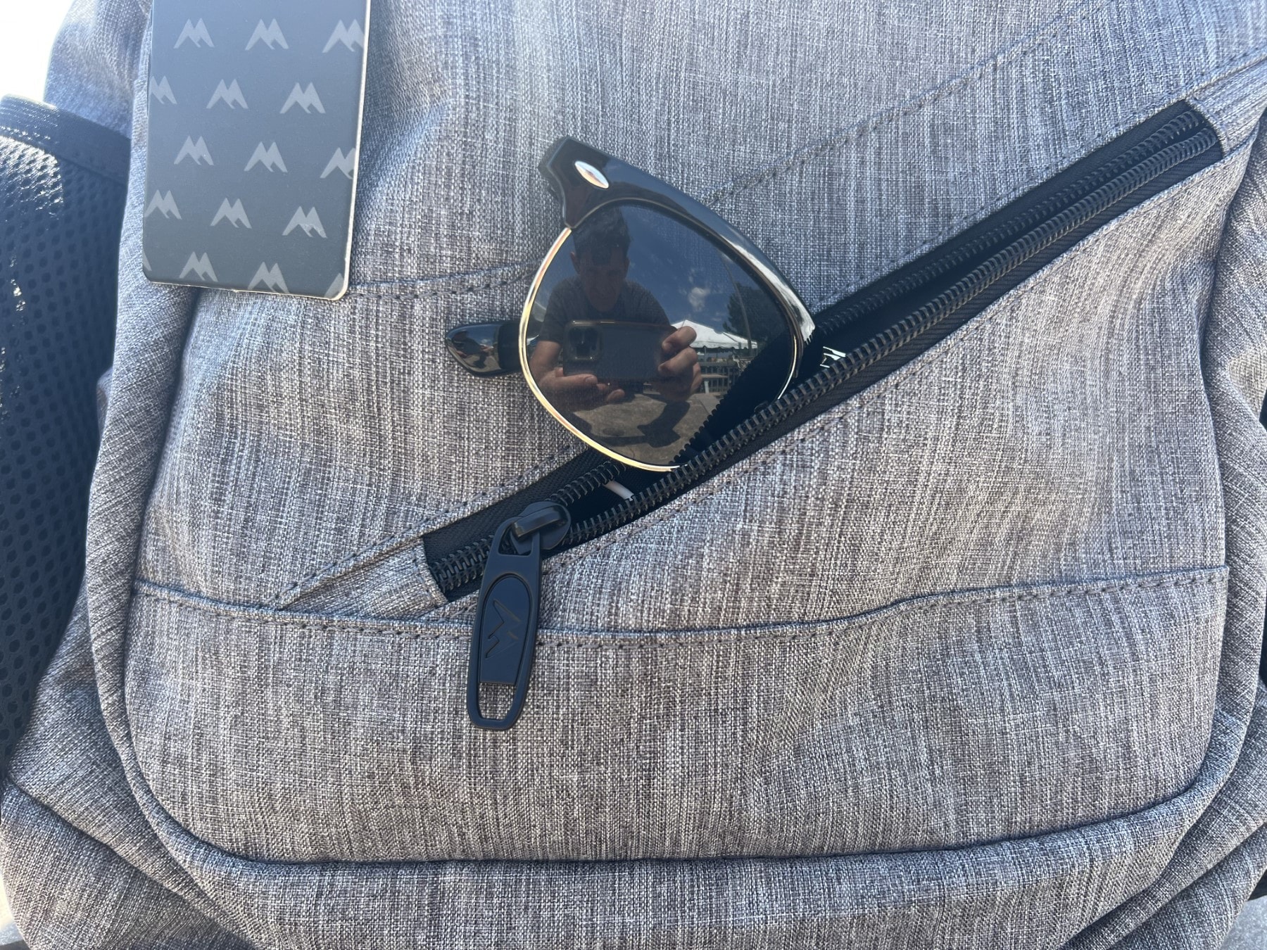 Matein Travel Laptop Backpack Smallest Compartment