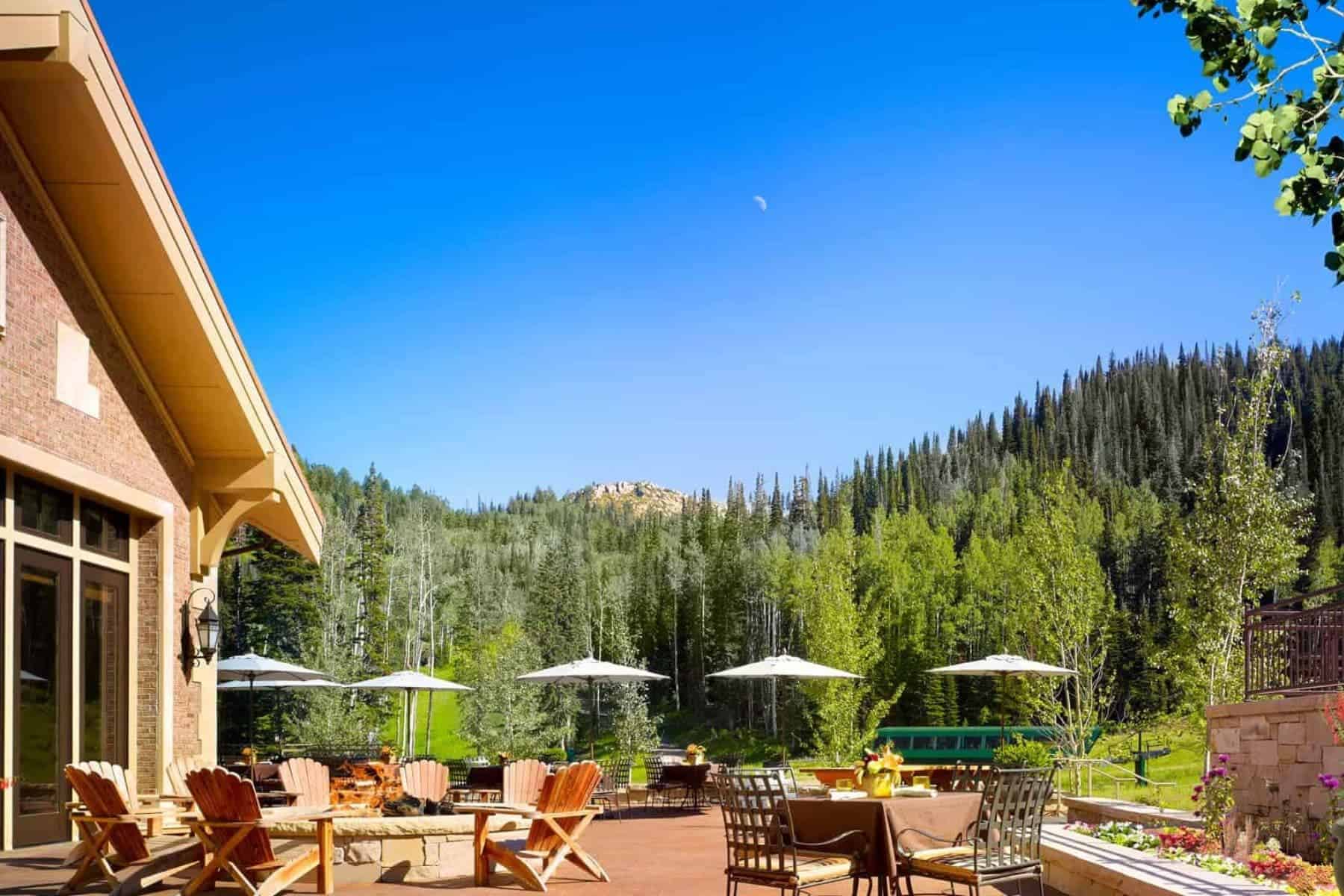 Montage Deer Valley Park City Terrace