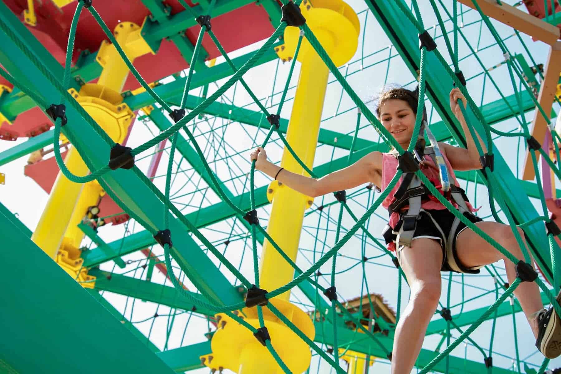 Moody Gardens Ropes Course And Zipline