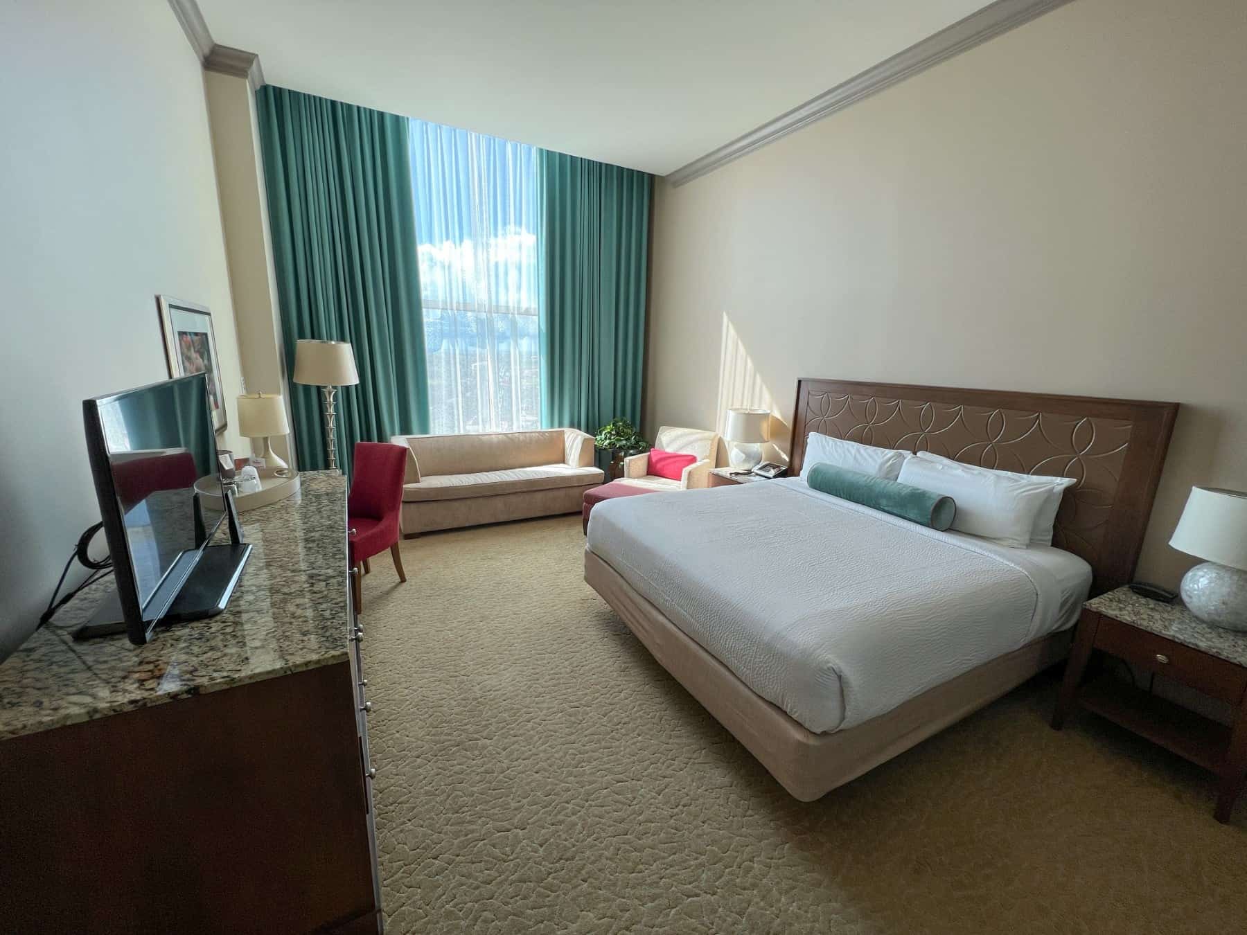 Moody Gardens Suite Bedroom