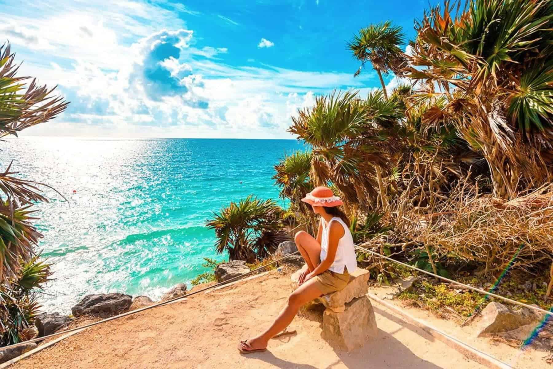moon-palace-cancun-beach-girl