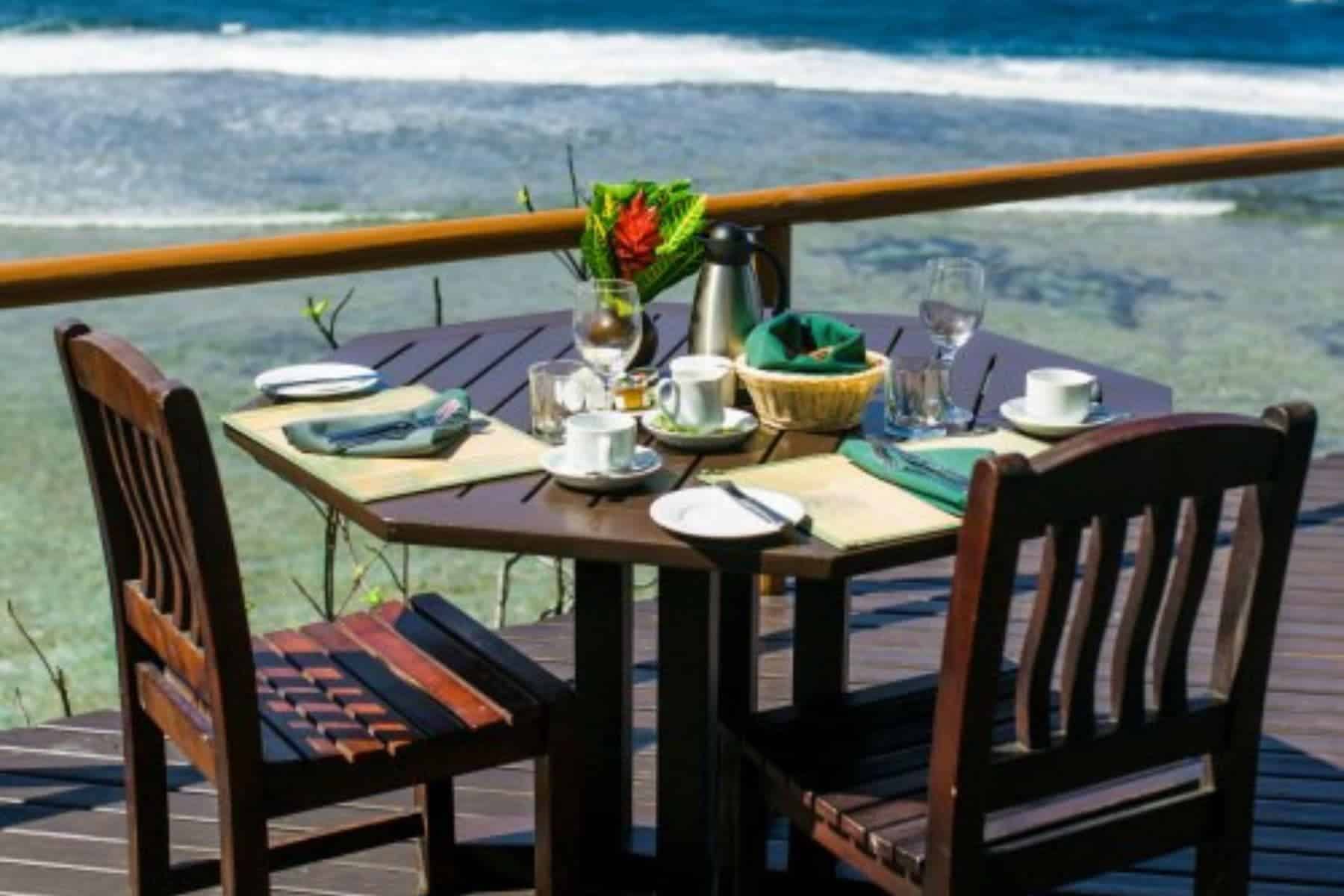 Namale The Fiji Islands Resort And Spa Beach Food