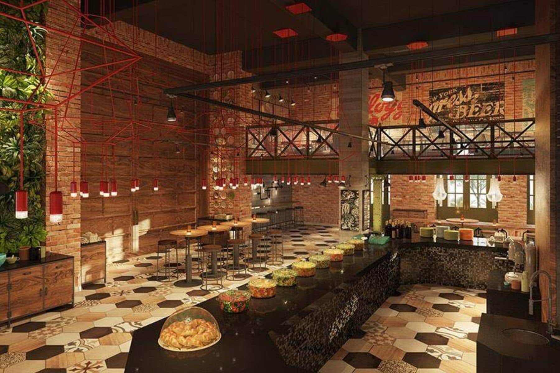 Nickelodeon Sugarcane Restaurant