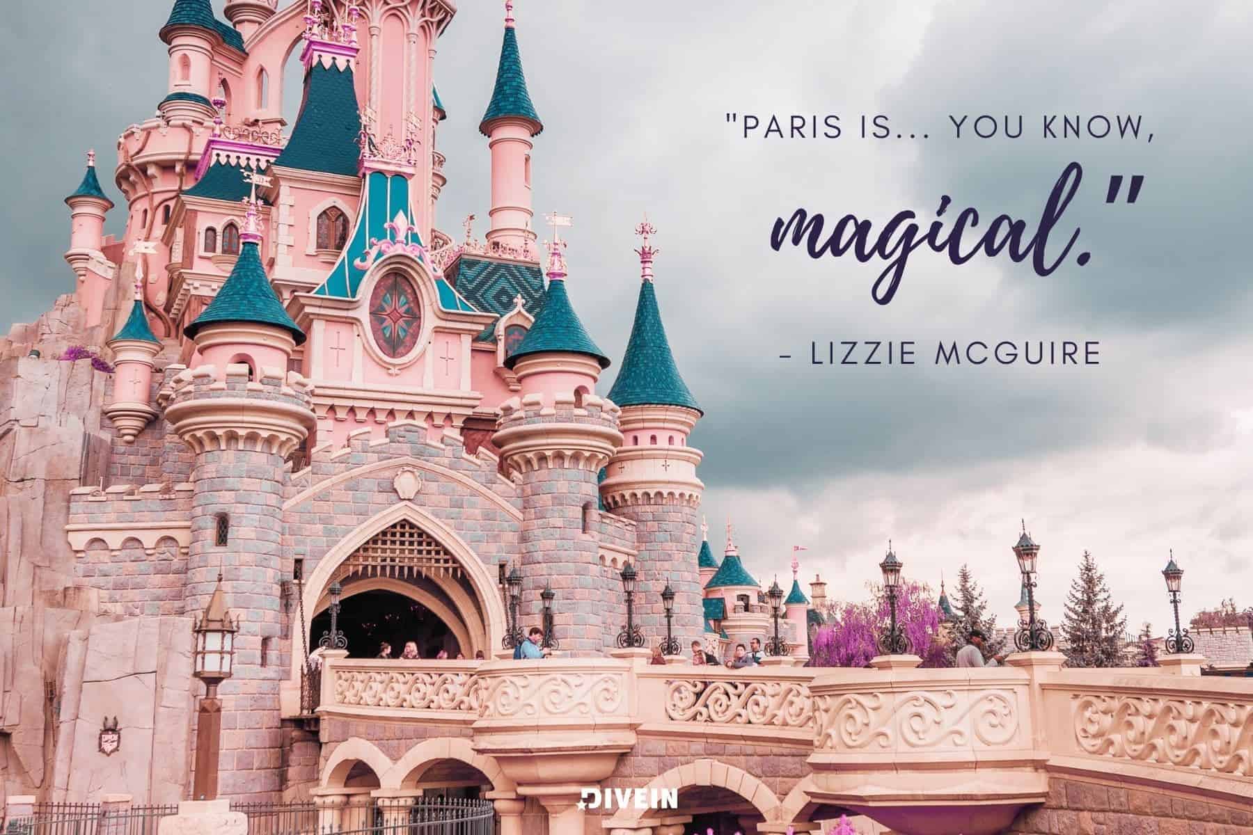 paris tv & movie quotes. paris is... you know, magical quote from the lizzie mcguire movie