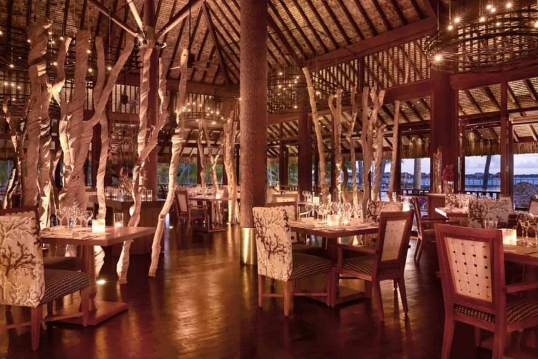 Restaurant View In Four Season