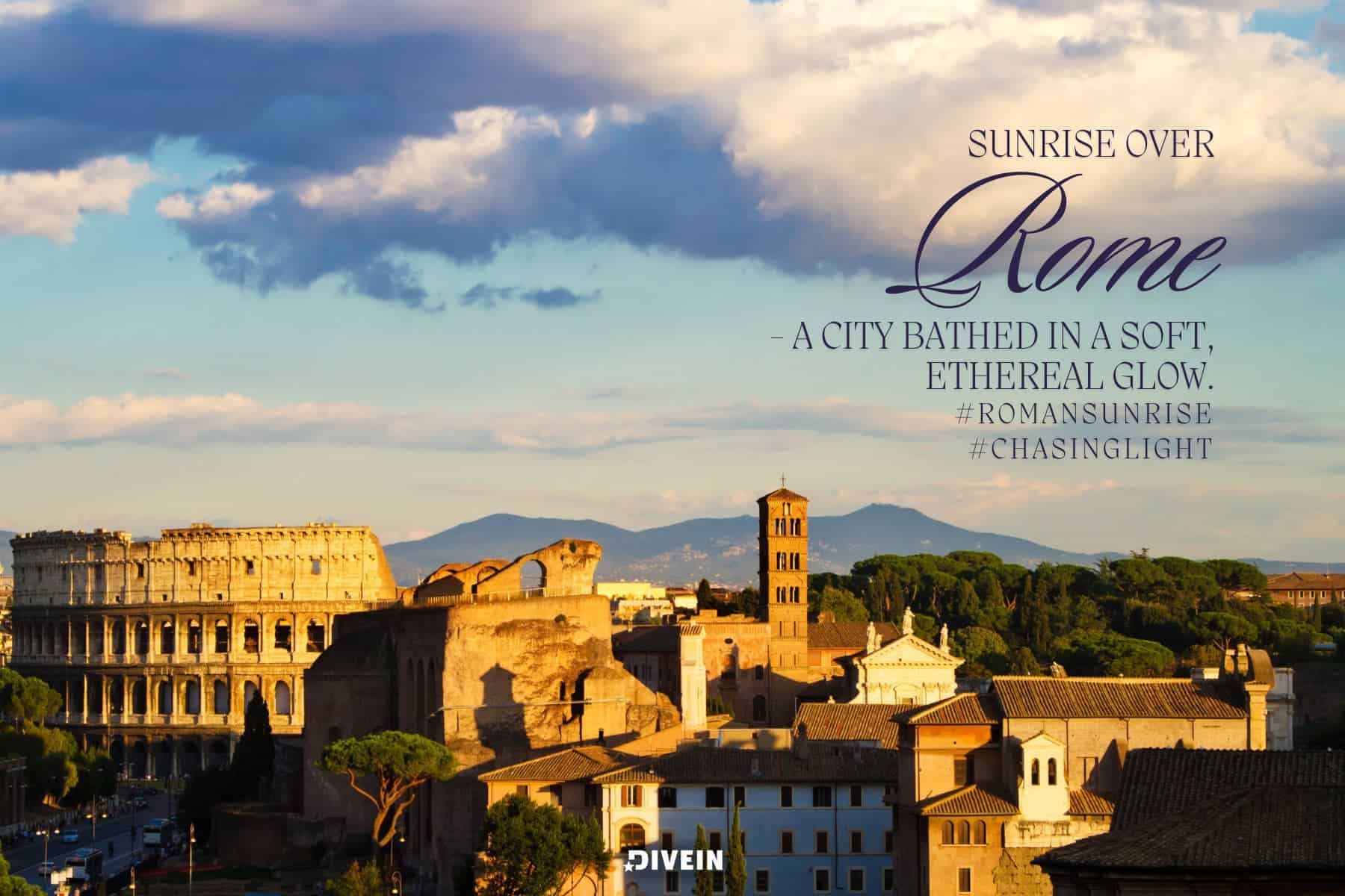 dreamy rome captions