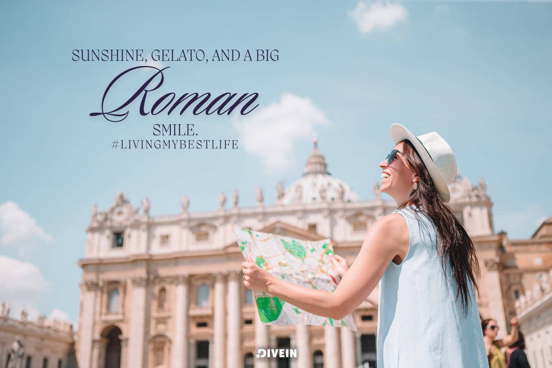 rome selfie captions