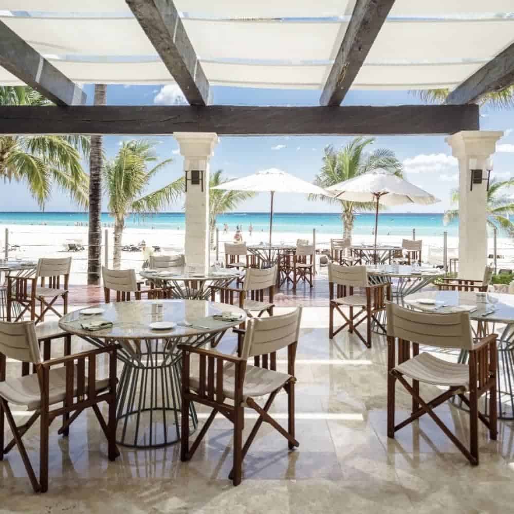 Royal Hideaway Playacar Sea View Restaurant