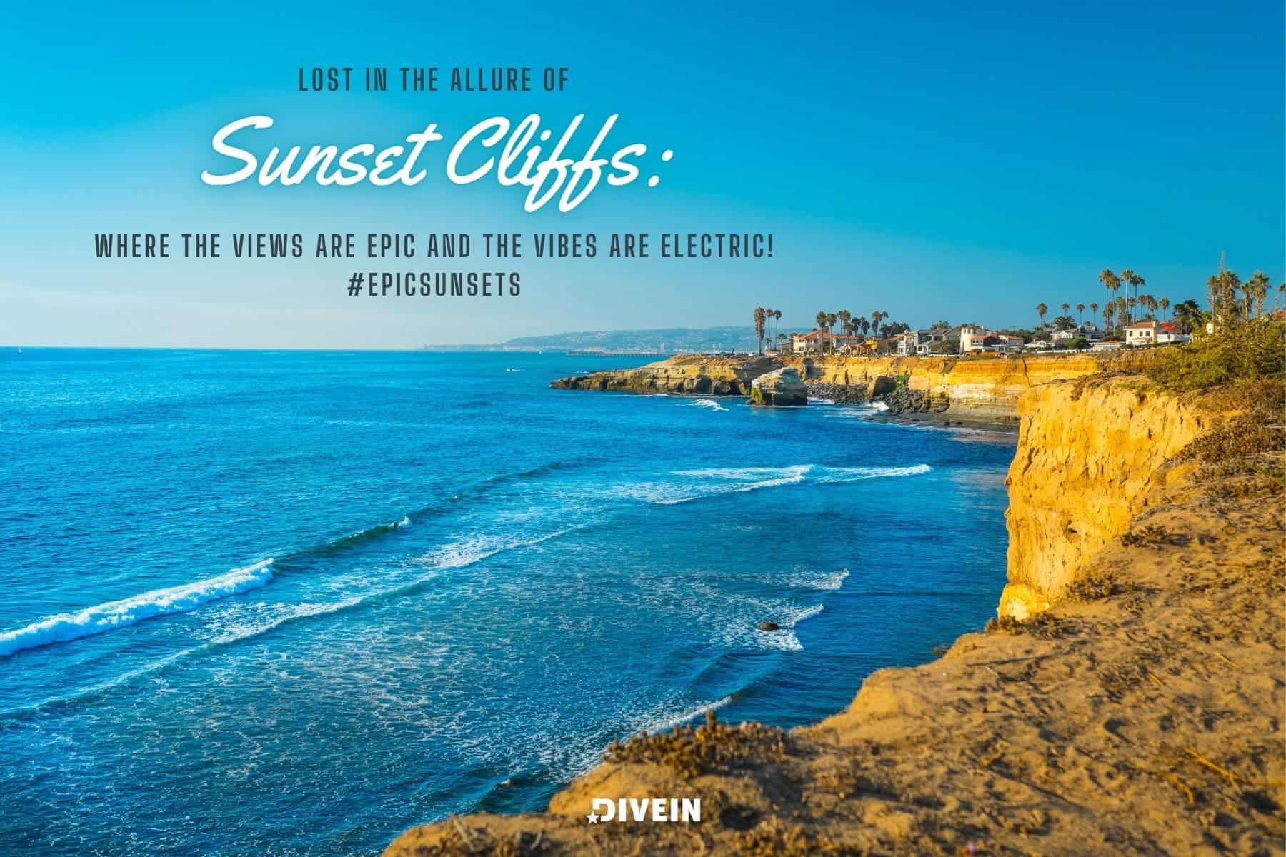 instagram captions for sunset cliffs