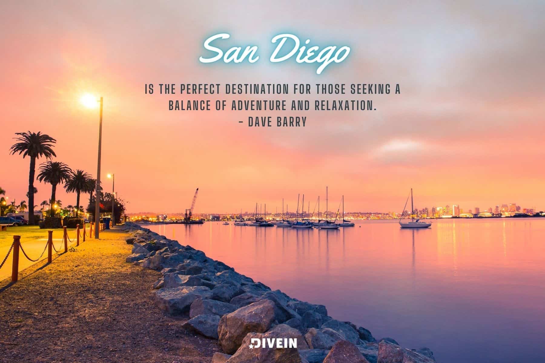 san diego travel quotes