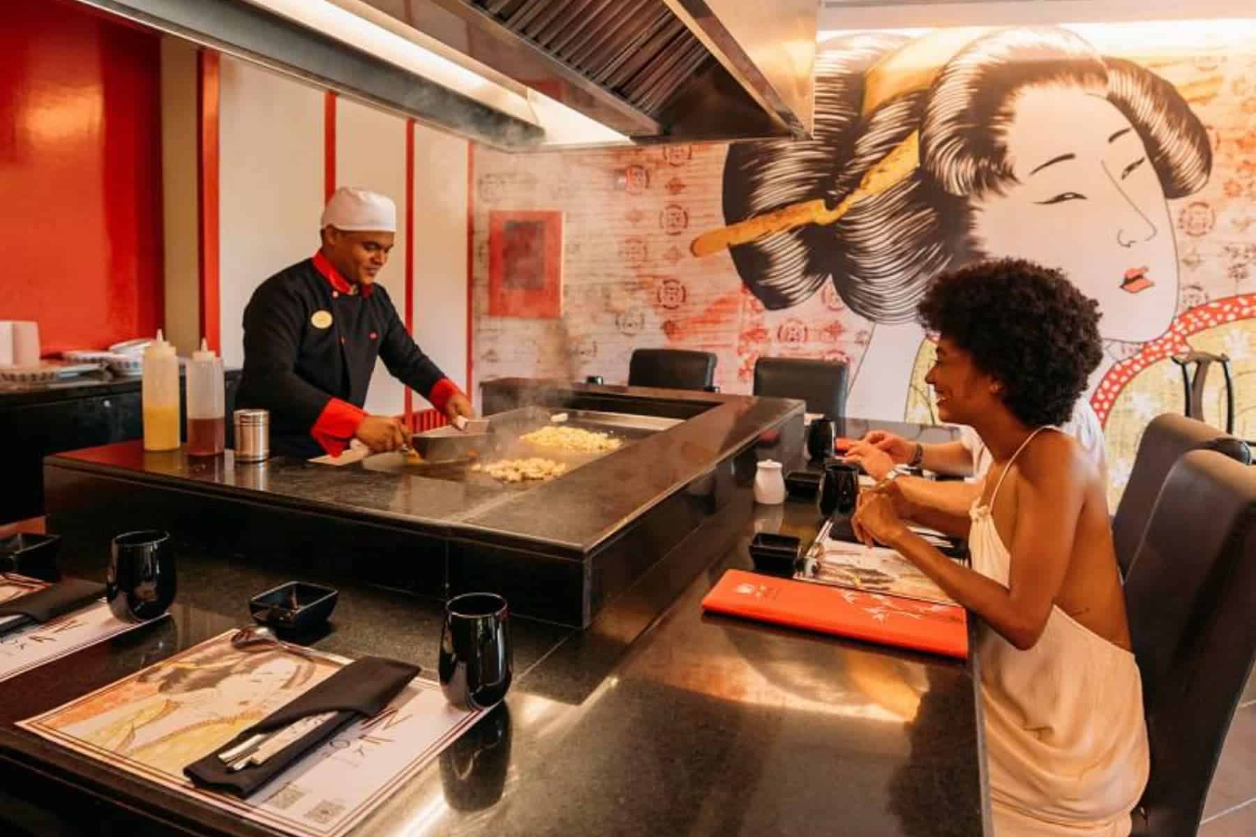 Sanctuary Cap Cana Japanese Food