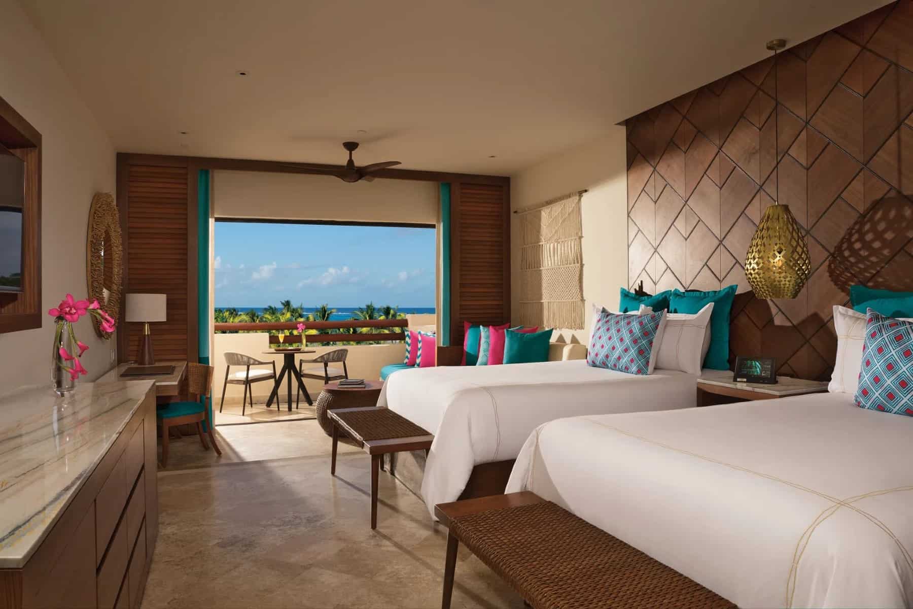 Secrets Maroma Beach Junior Suite Partial Ocean View Doubles