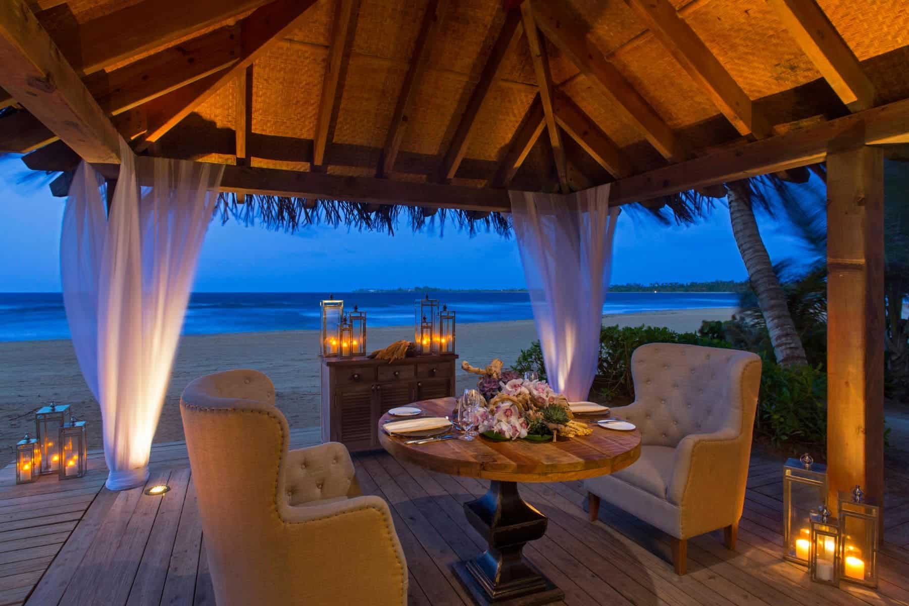St Regis Bahia Beach Resort Rio Grande Romantic Dinner
