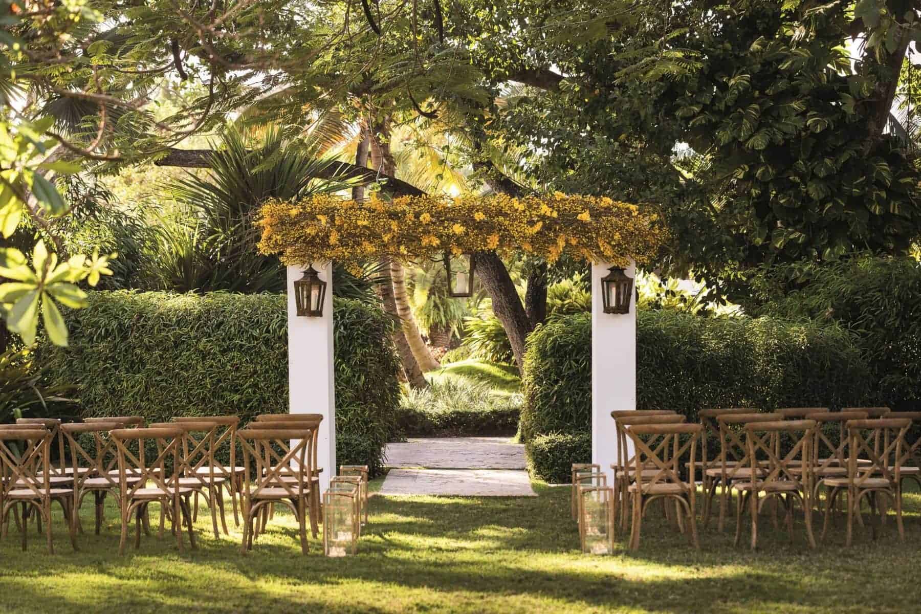 The Dorado Beach A Ritz Carlton Reserve Lawn Wedding