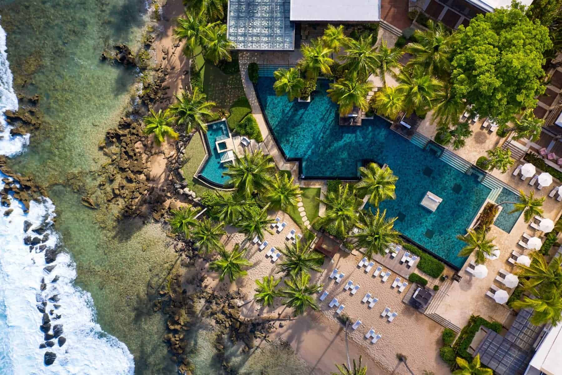 The Dorado Beach A Ritz Carlton Reserve Pool Aerial