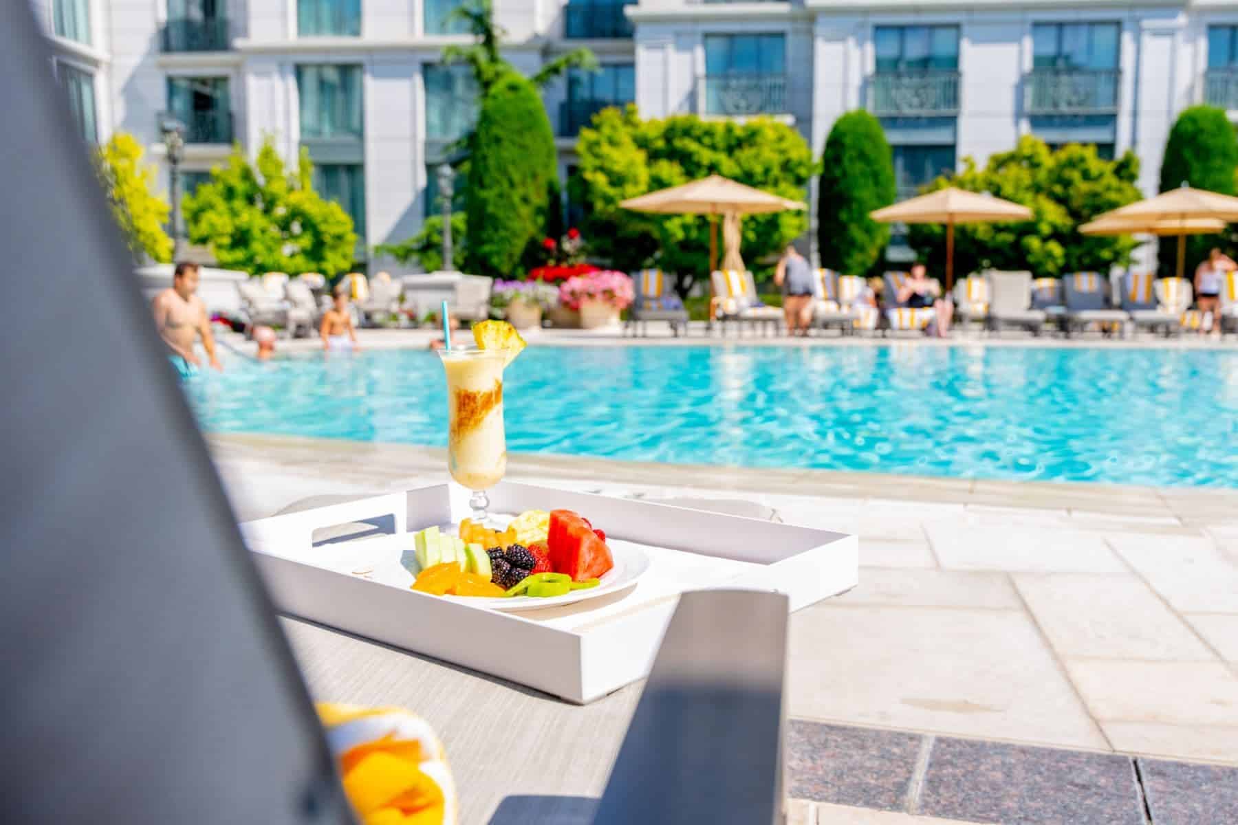 The Grand American Hotel Food